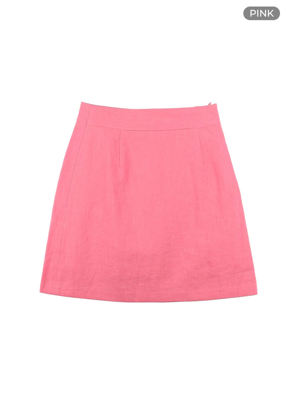 Linen Mini Skirt OY413
