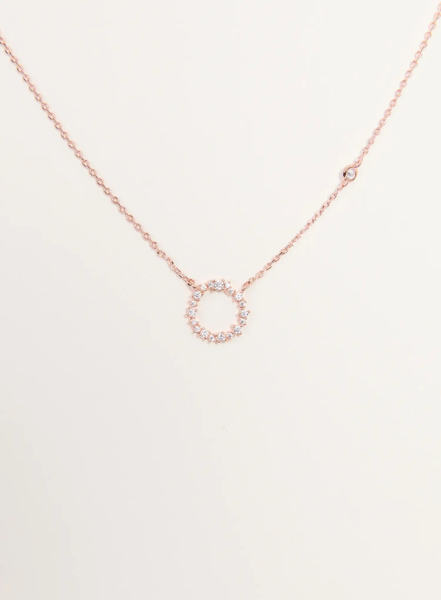 Arabesque Letter Necklace IS517