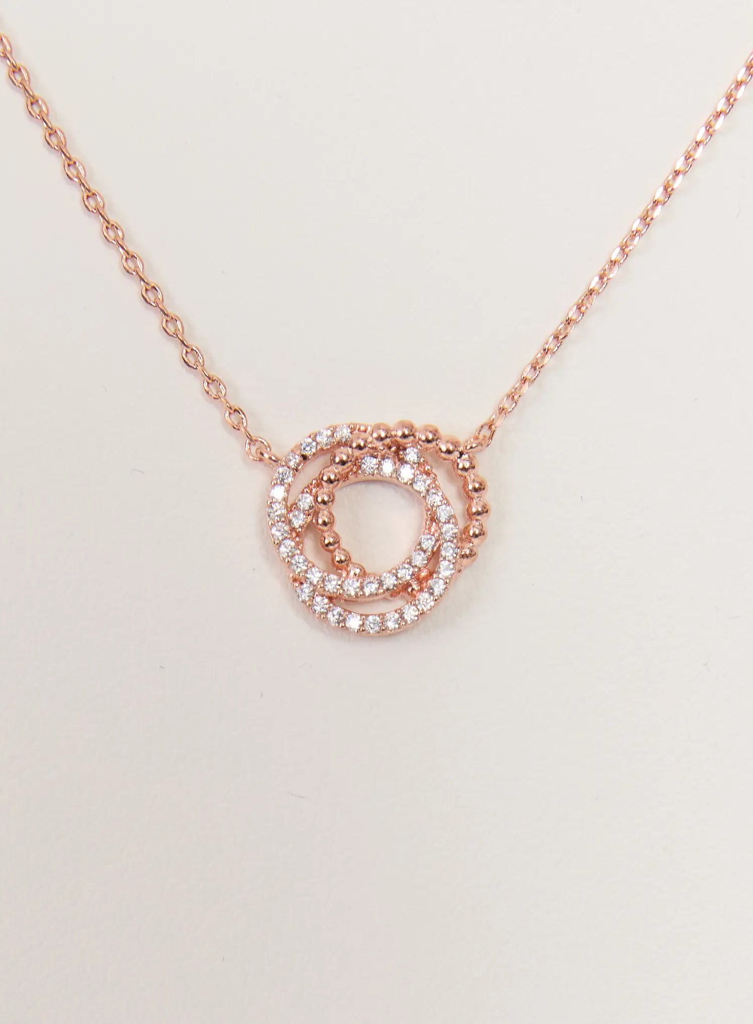 Trinity Cubic Necklace IS517