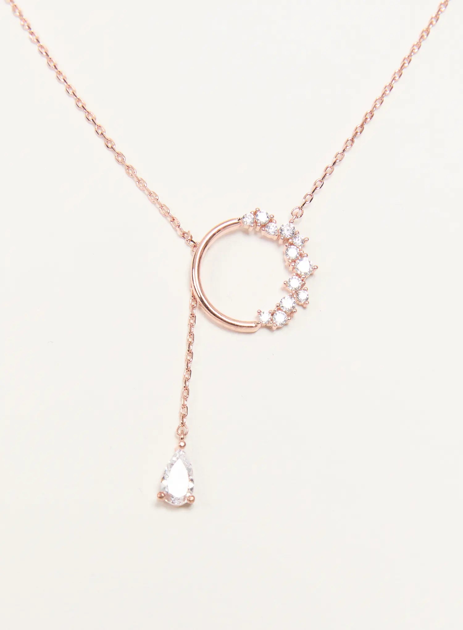 Halo Cross Necklace IS517