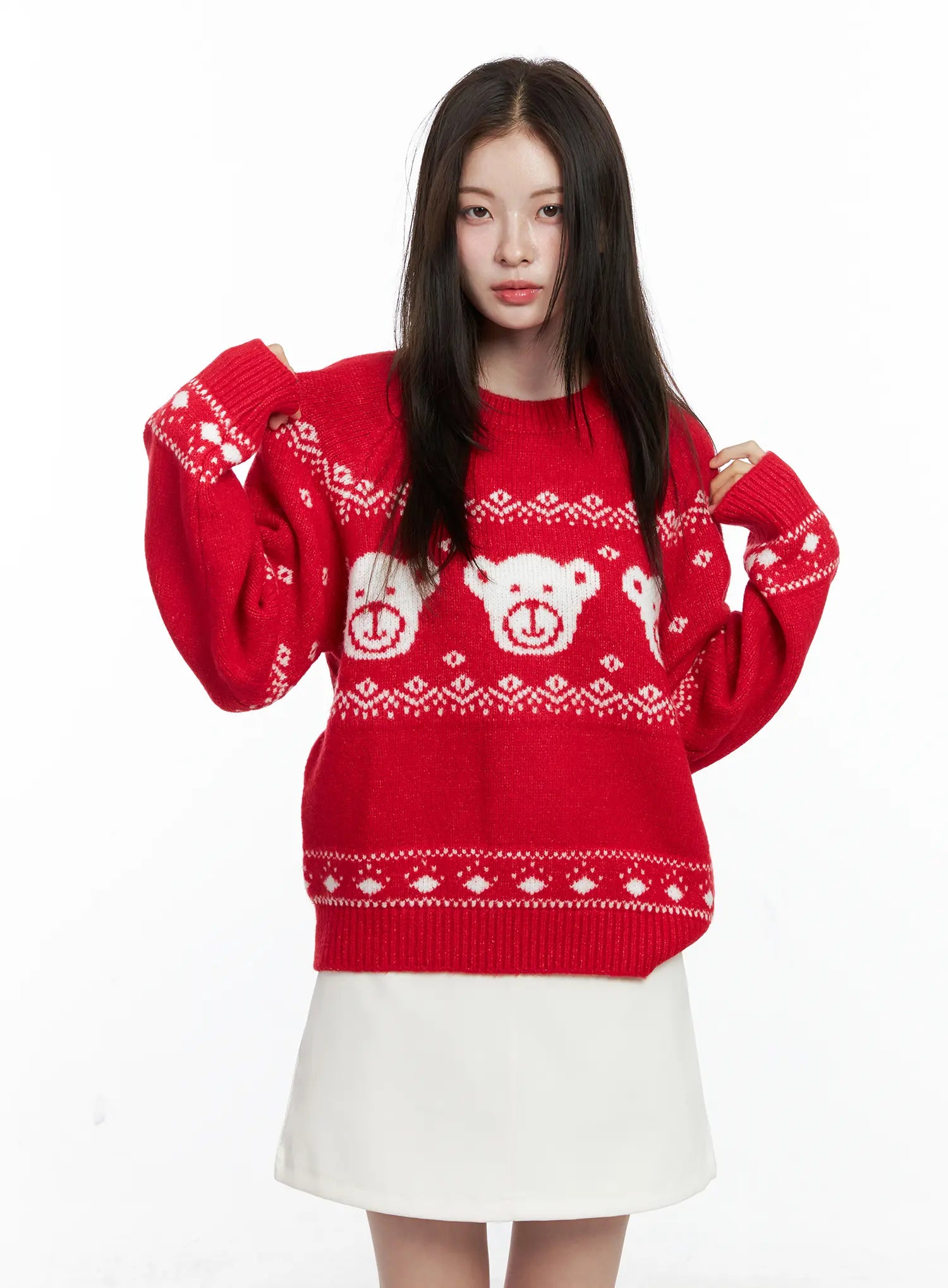 Oversized Knit Sweater CO506