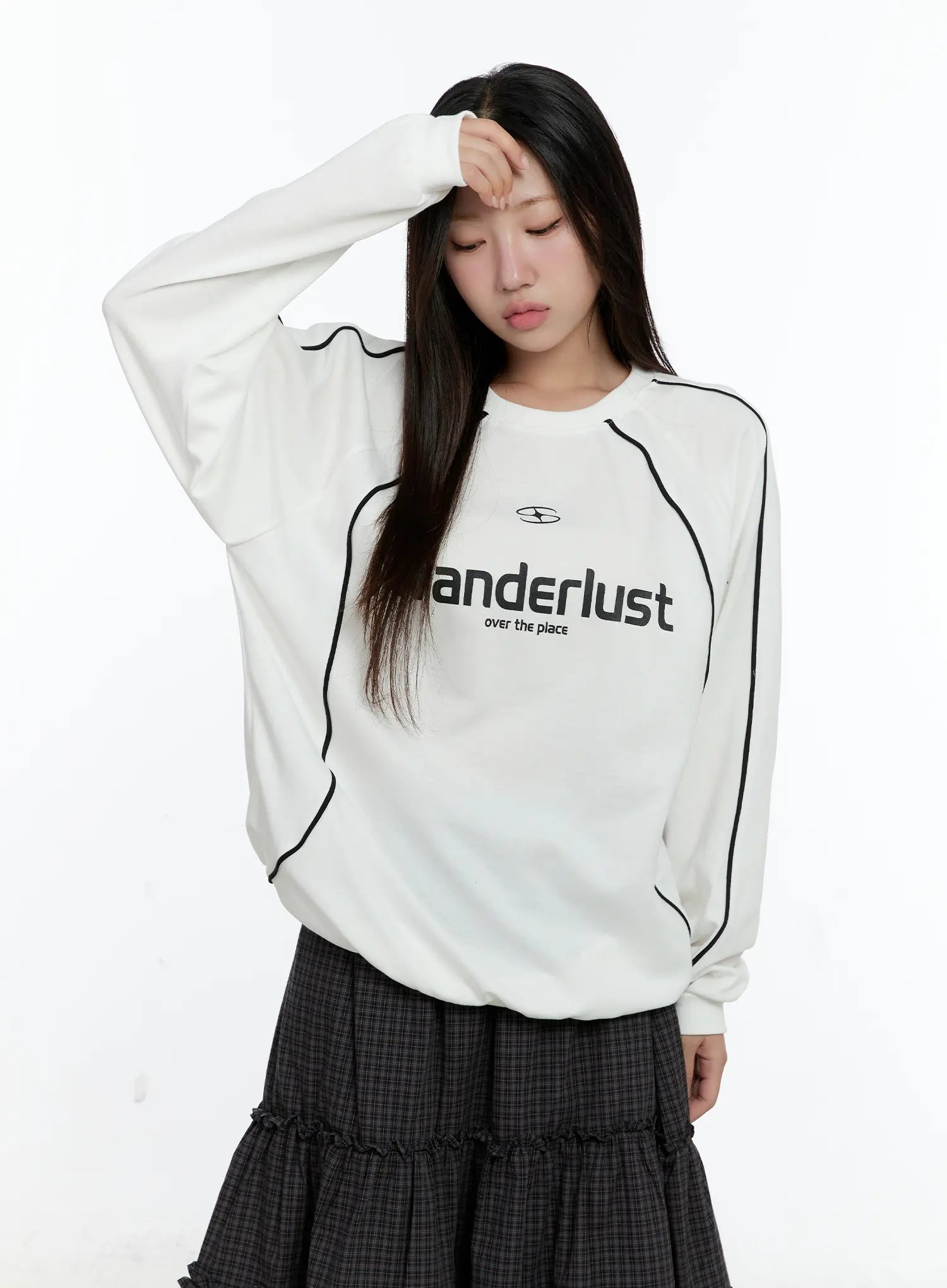 Oversized Jersey Sweatshirt CS517
