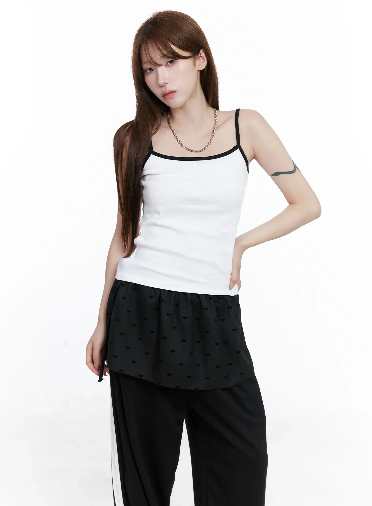 Dual-Tone Cropped Cami CS501