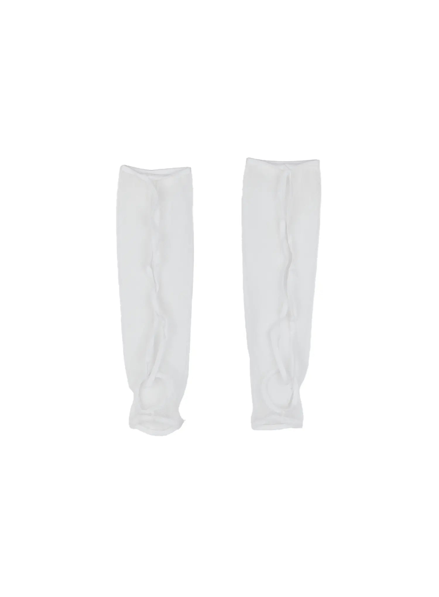 Sheer Strapped Leg Warmers CU526