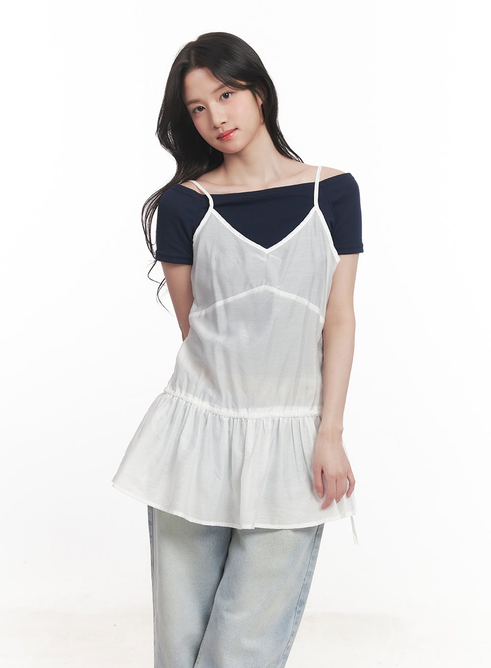 Sheer Cami Mini Dress CA510