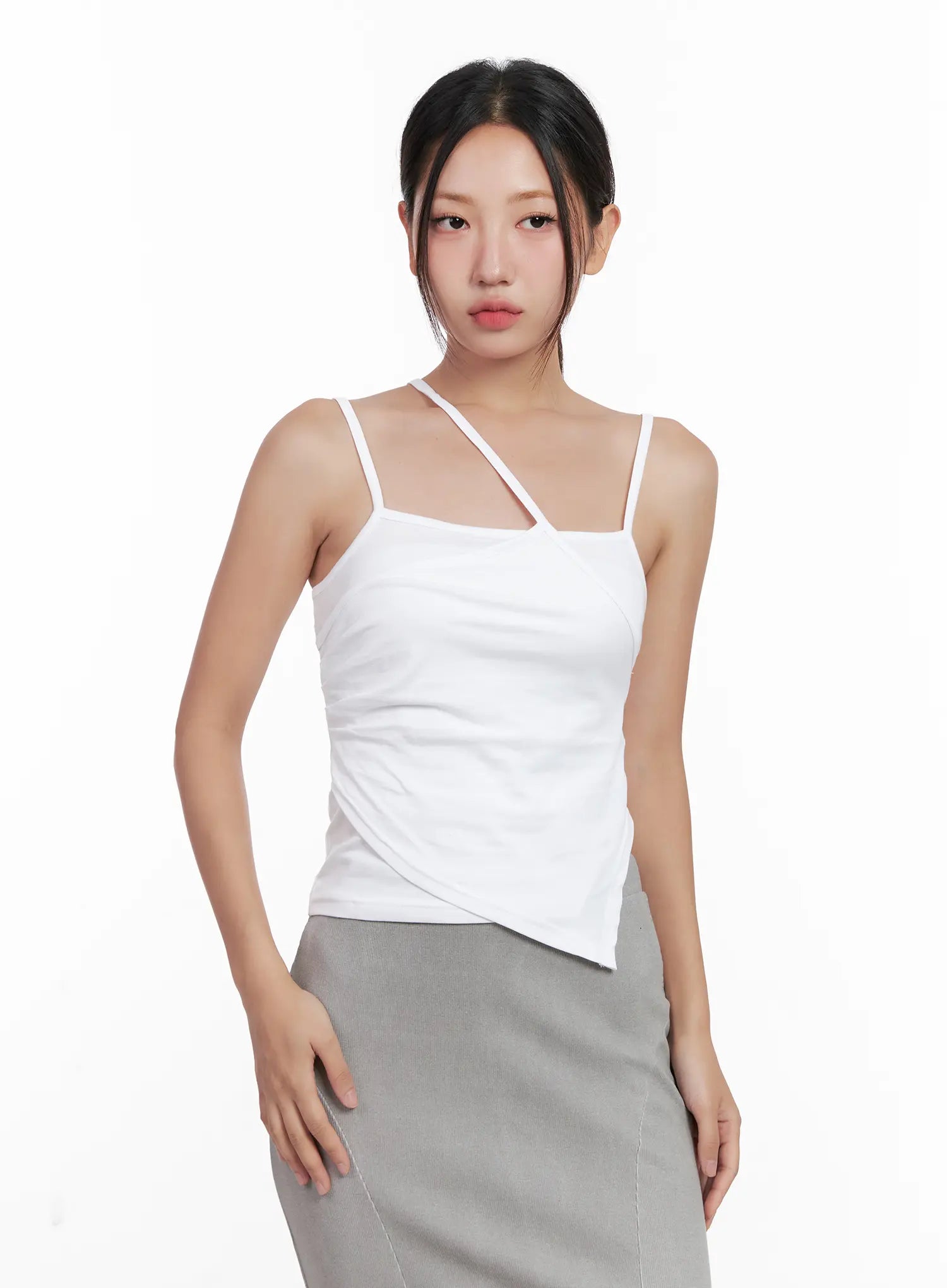 Crisscross Strap Sleeveless Tank CL518
