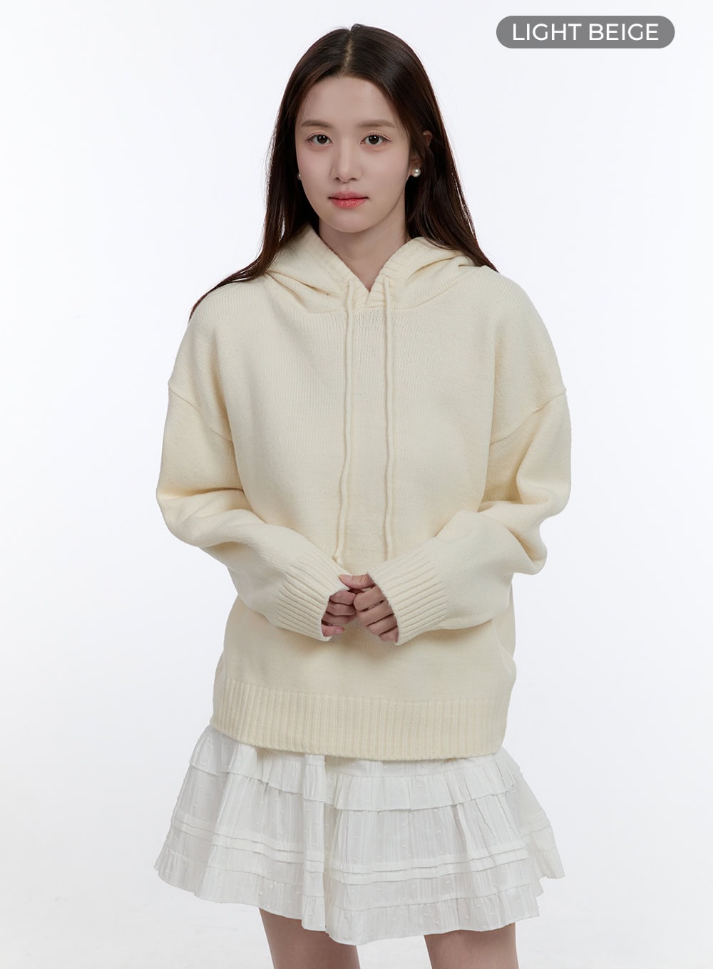 CozyChic Oversize Hooded Knit Sweater OO407
