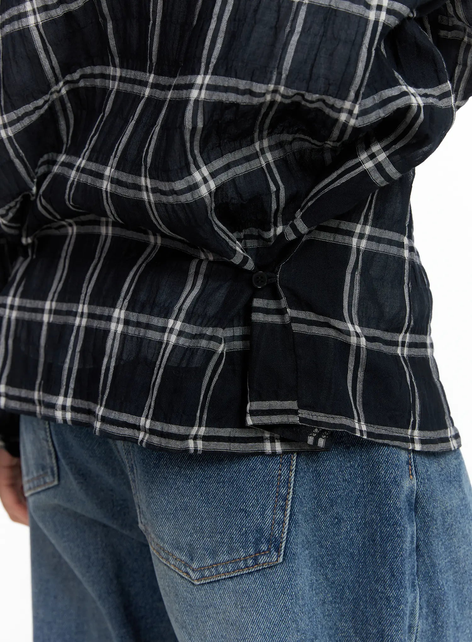 Casual Plaid Button-Up Shirt CG529