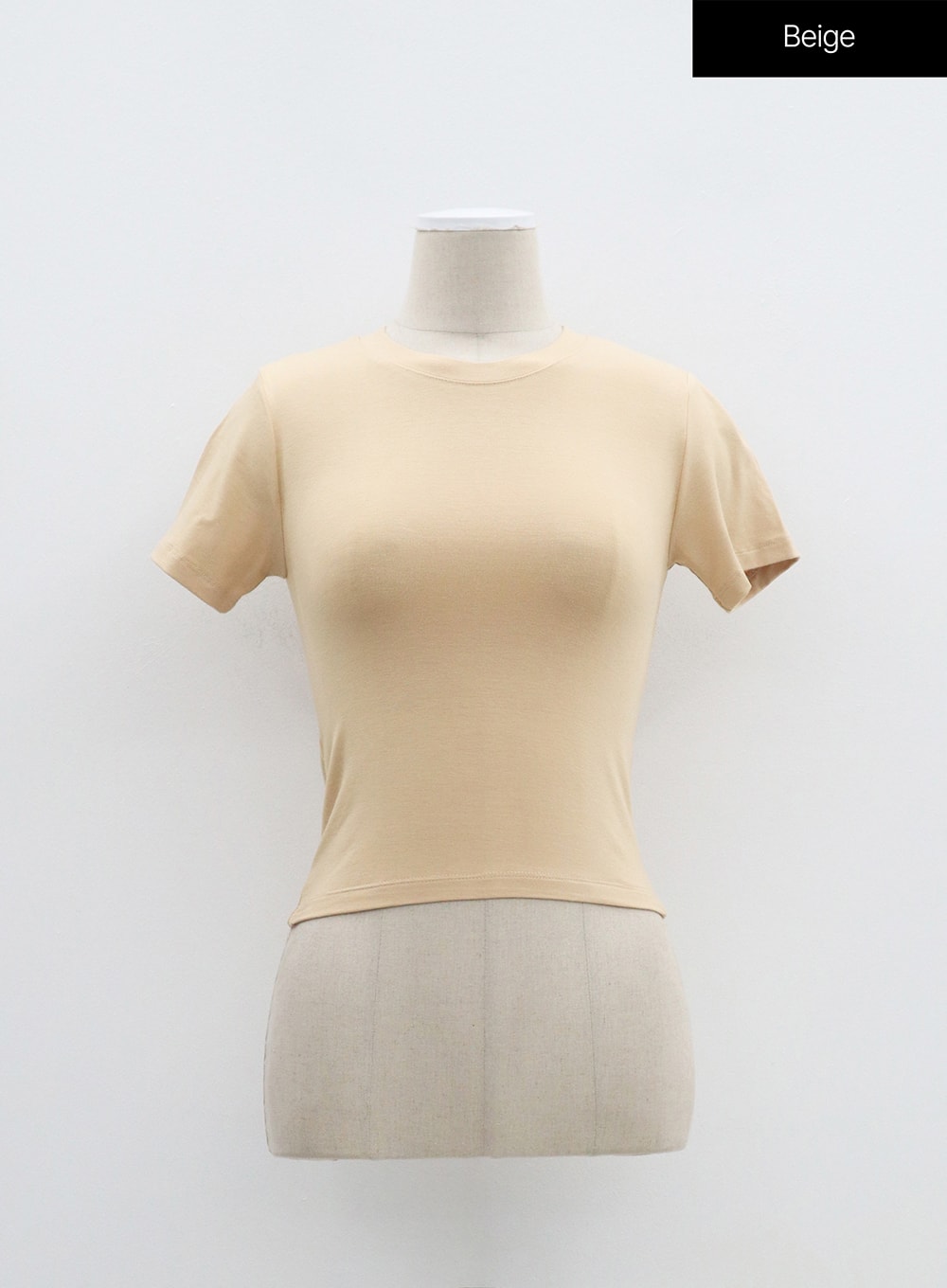 Slim Fit Crop Short Sleeve Tee BM304