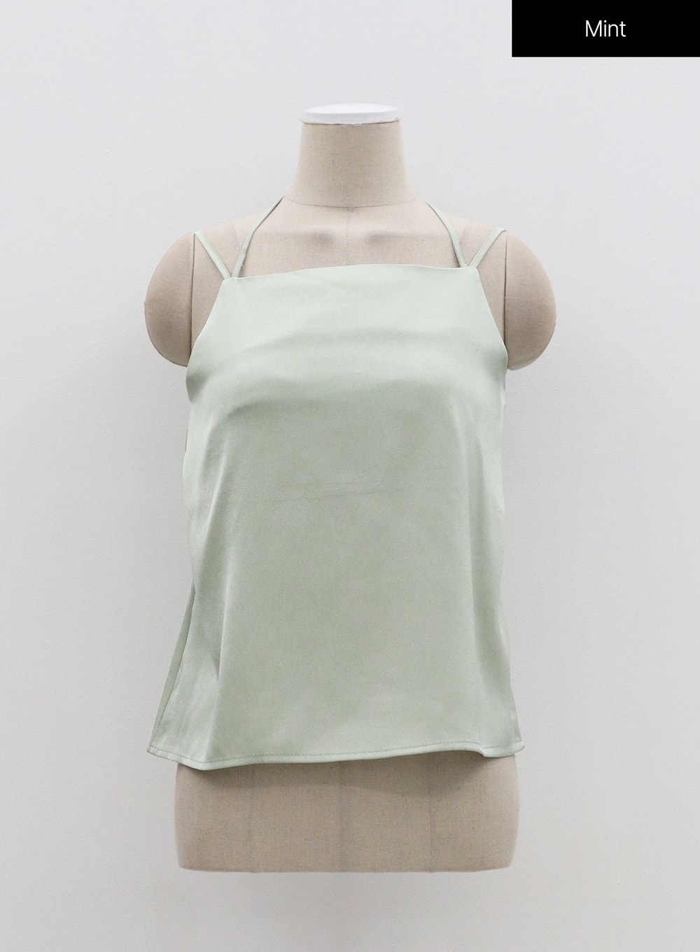 Satin Sleeveless Top OF327