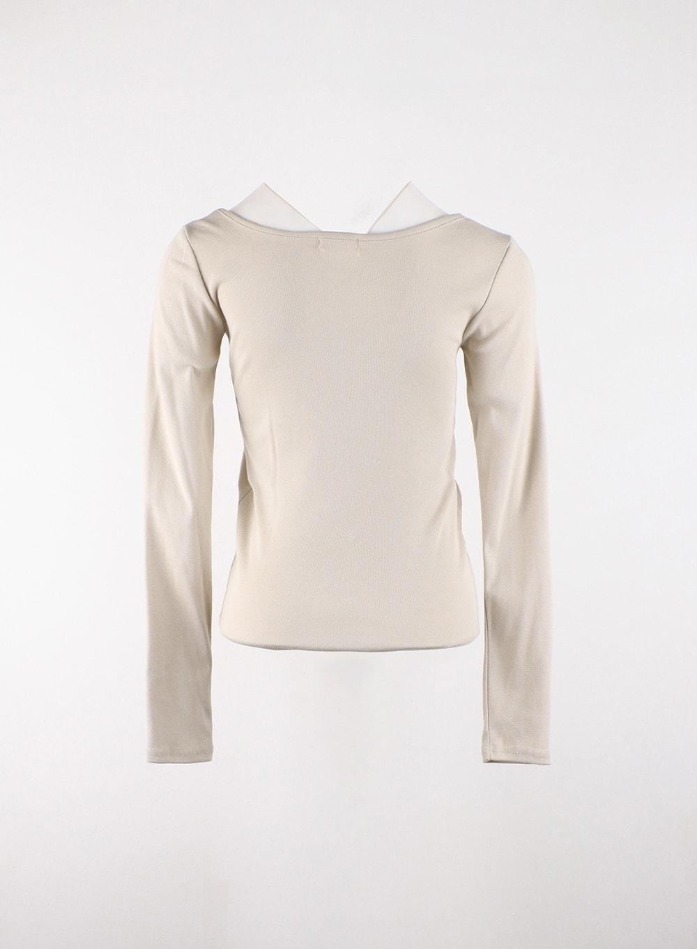 Long Sleeve U-Neck Top OD327