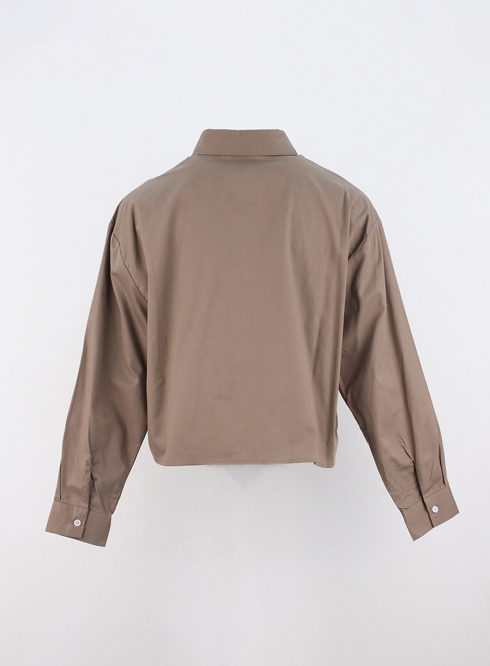 Crop Buttoned Blouse OO325