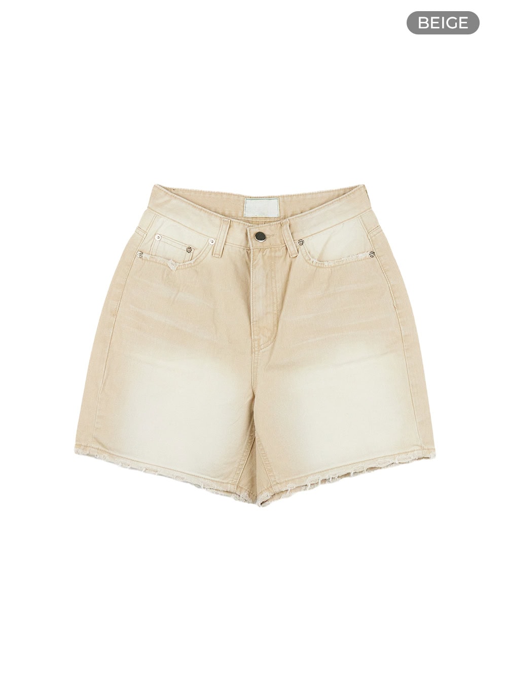 Distressed Washed Shorts CL417