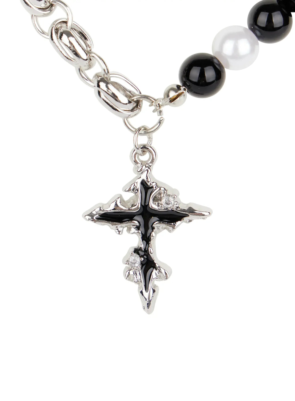 Cross Bead Necklace CO503