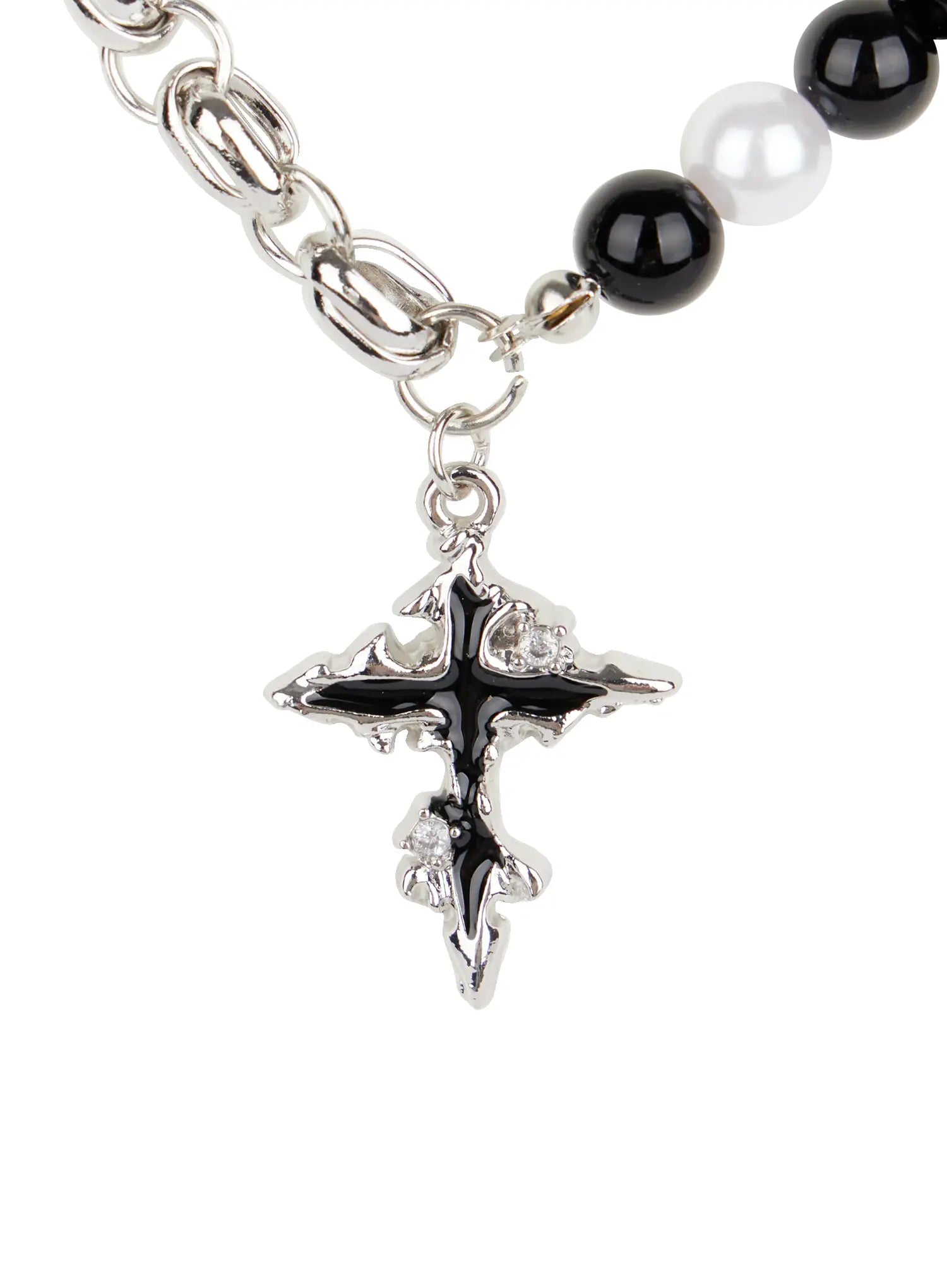 Cross Bead Necklace CO503