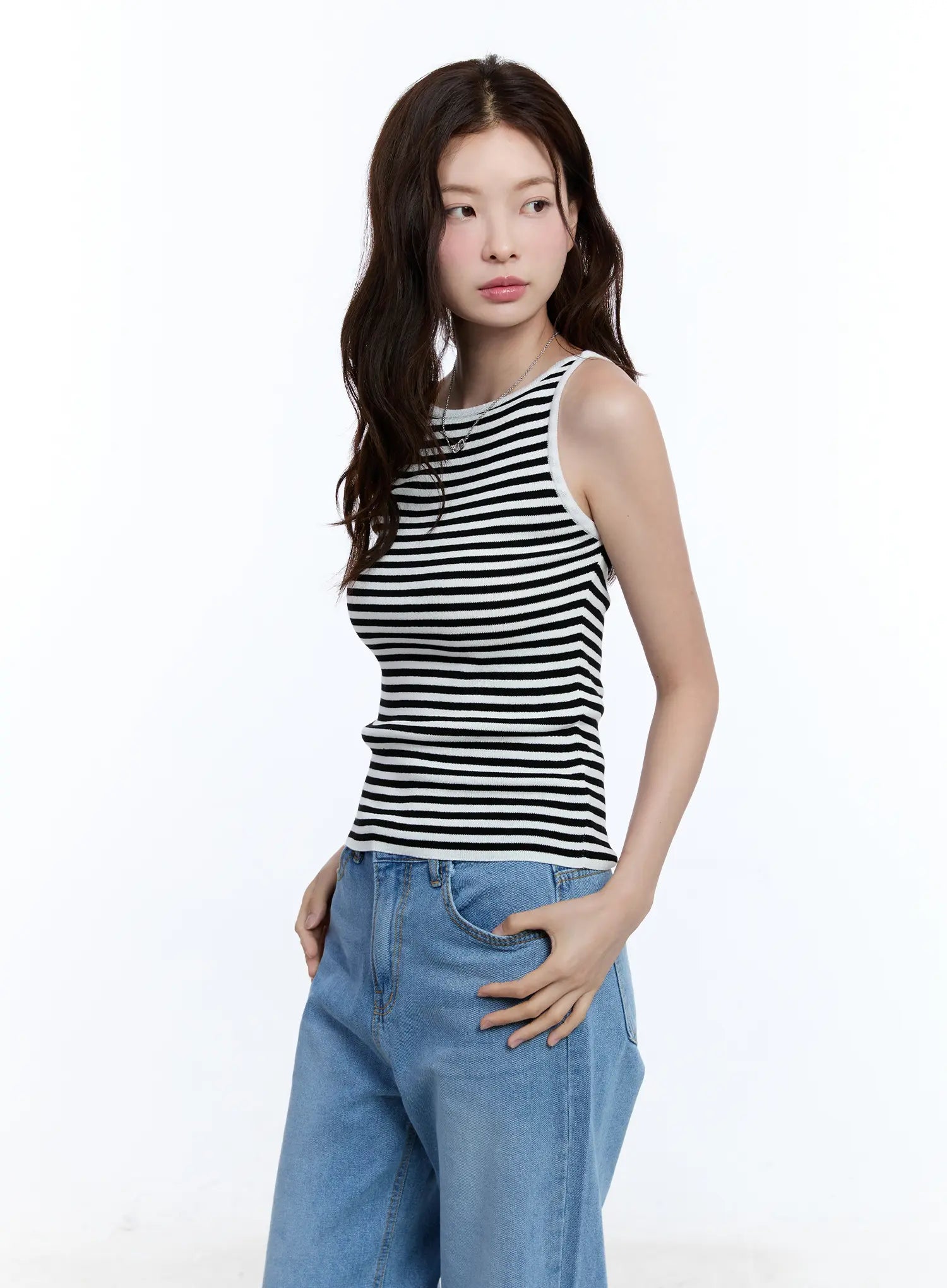 Striped Cami Top CU513