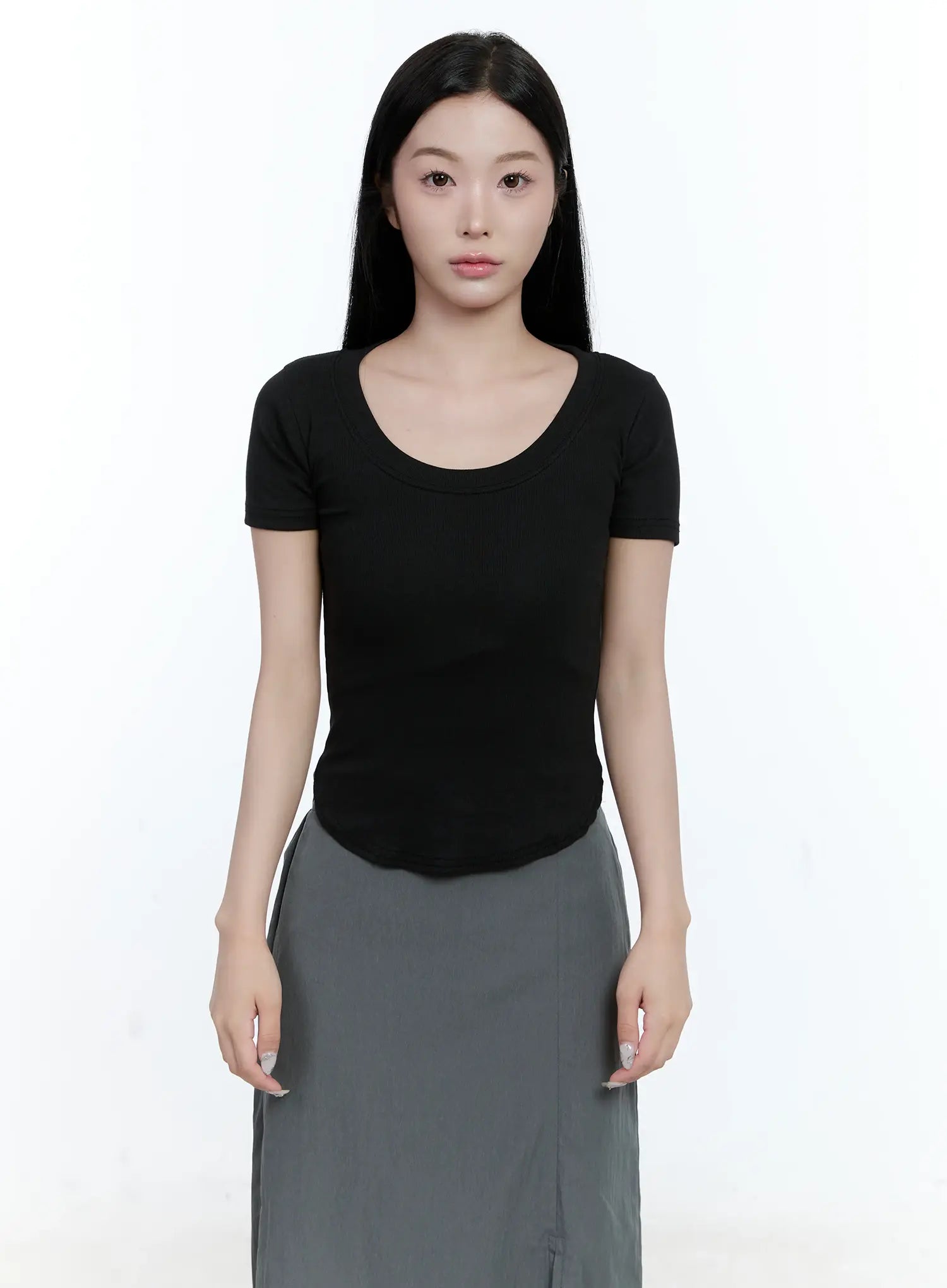 U-Neck Slim-Fit Tee CG501