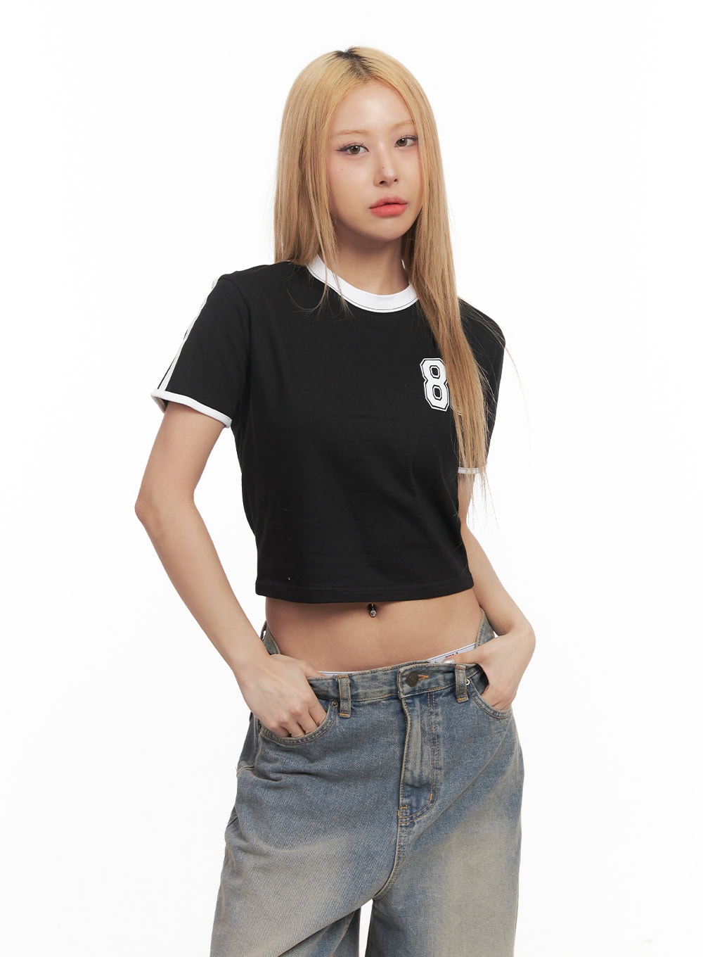 88 Casual Crop Top CM506