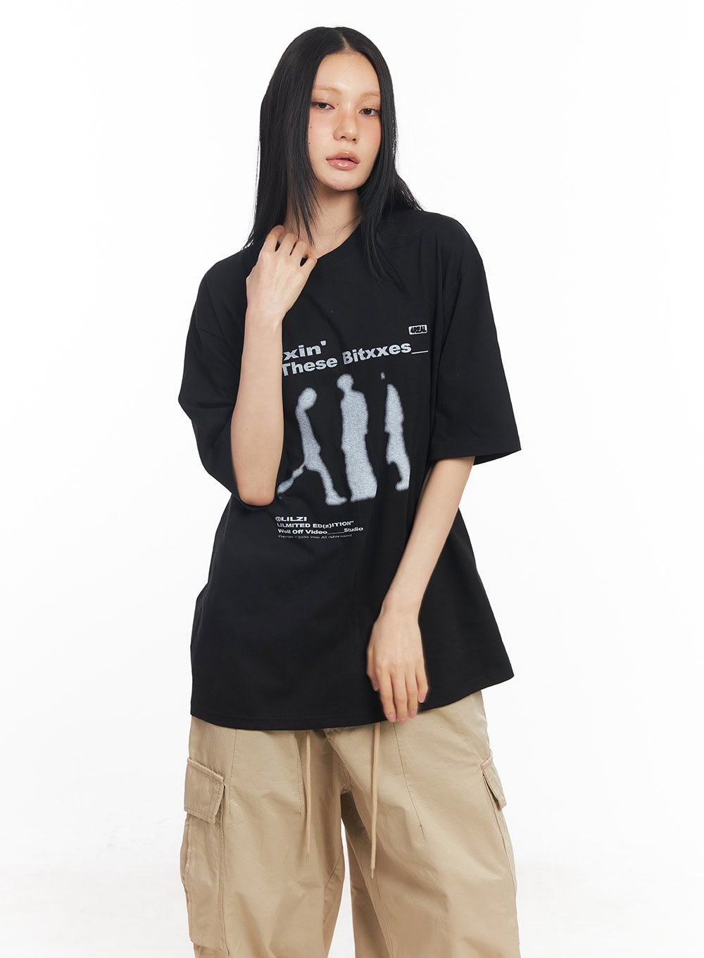 Casual Graphic Oversize T-Shirt CY528