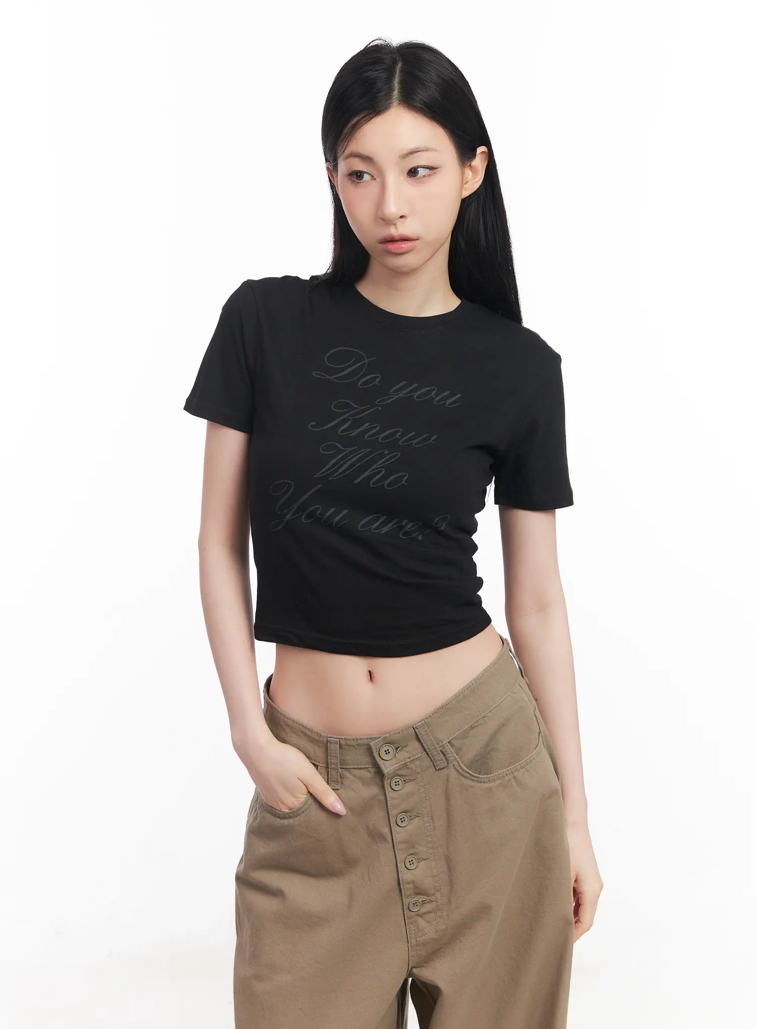 Cotton Graphic Baby Tee CU510