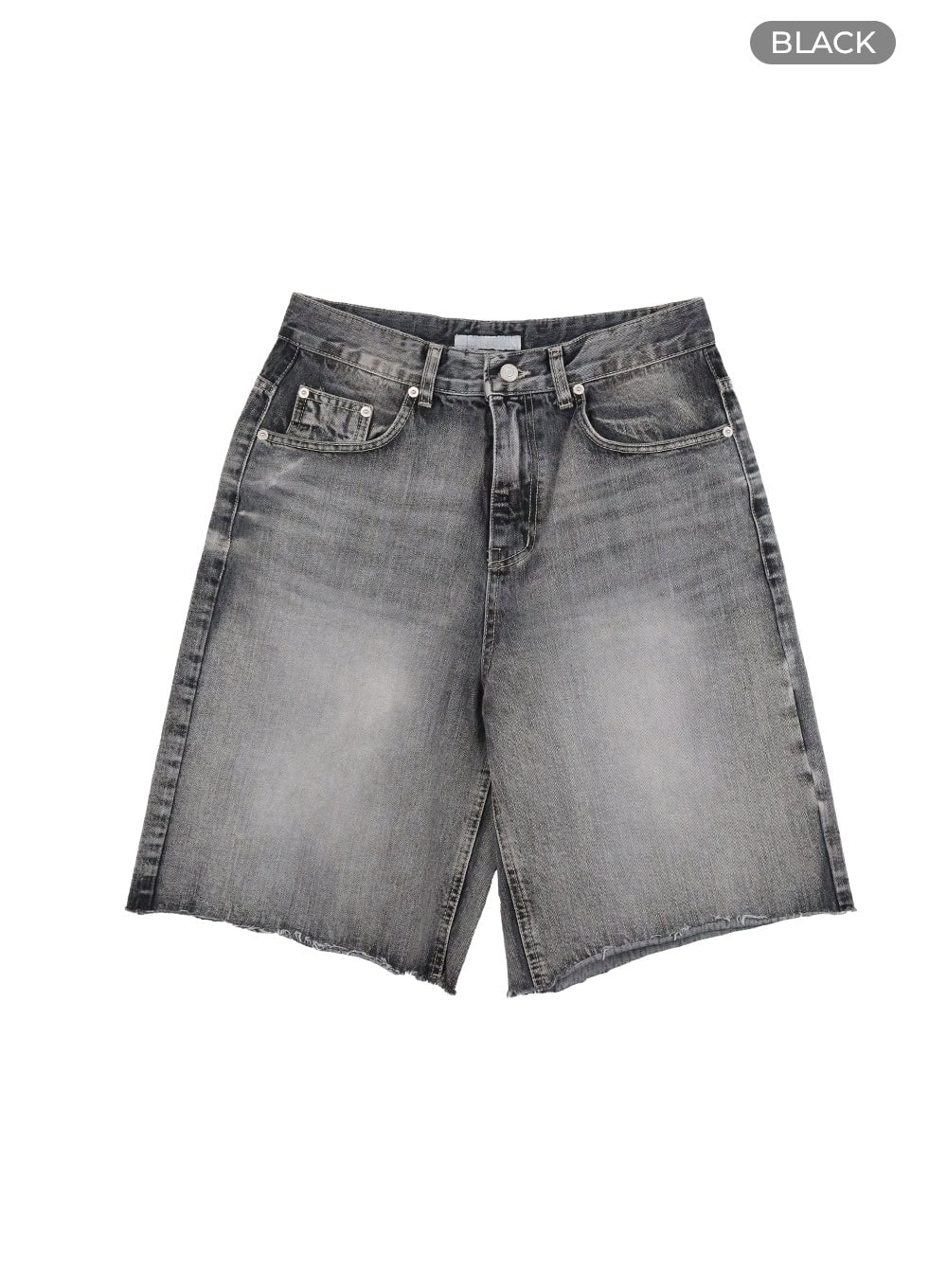 Washed Wide Leg Jorts CY424