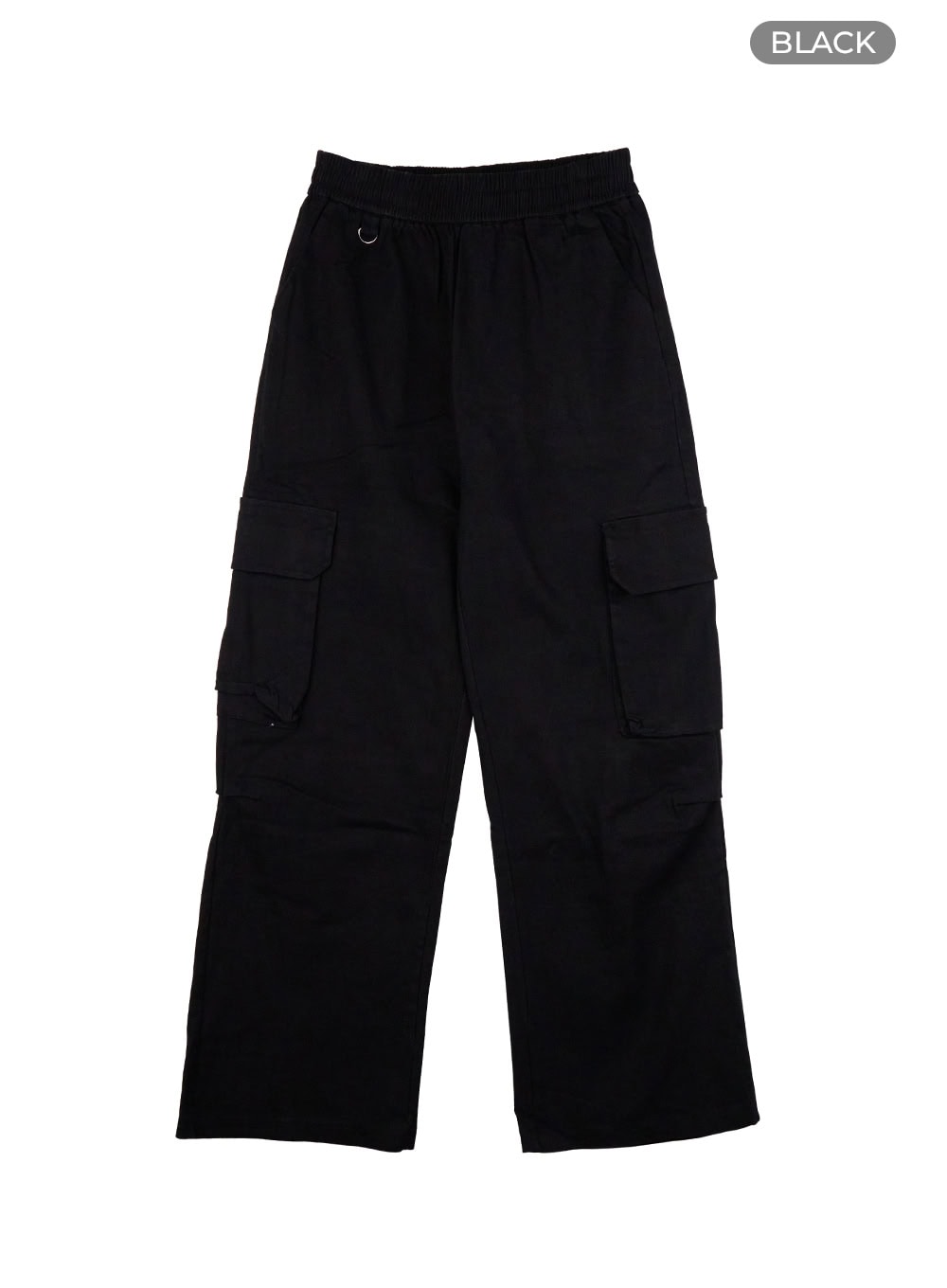 Wide Fit Banded Cargo Pants CO417