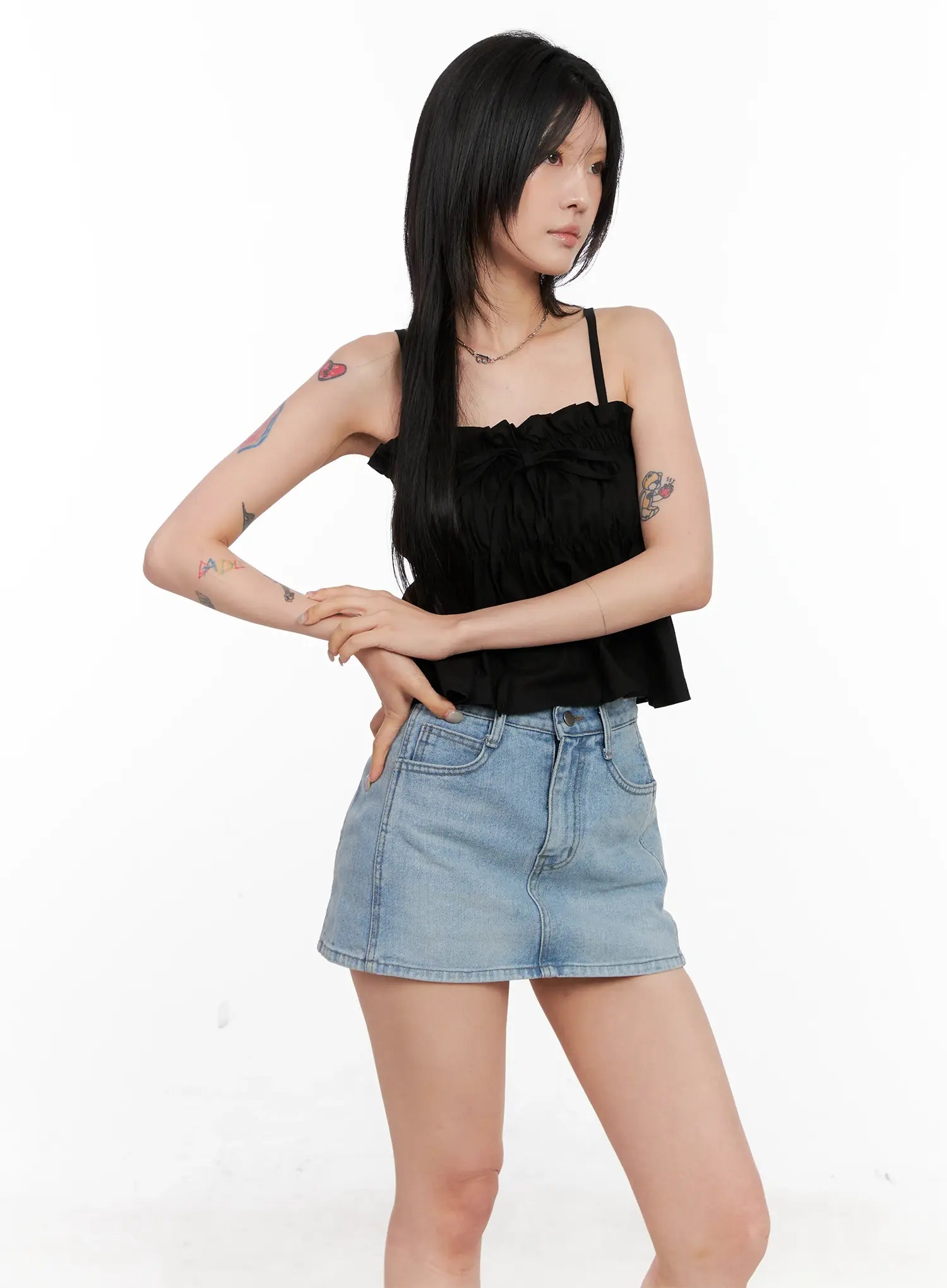 Ruched Cami Top CL525