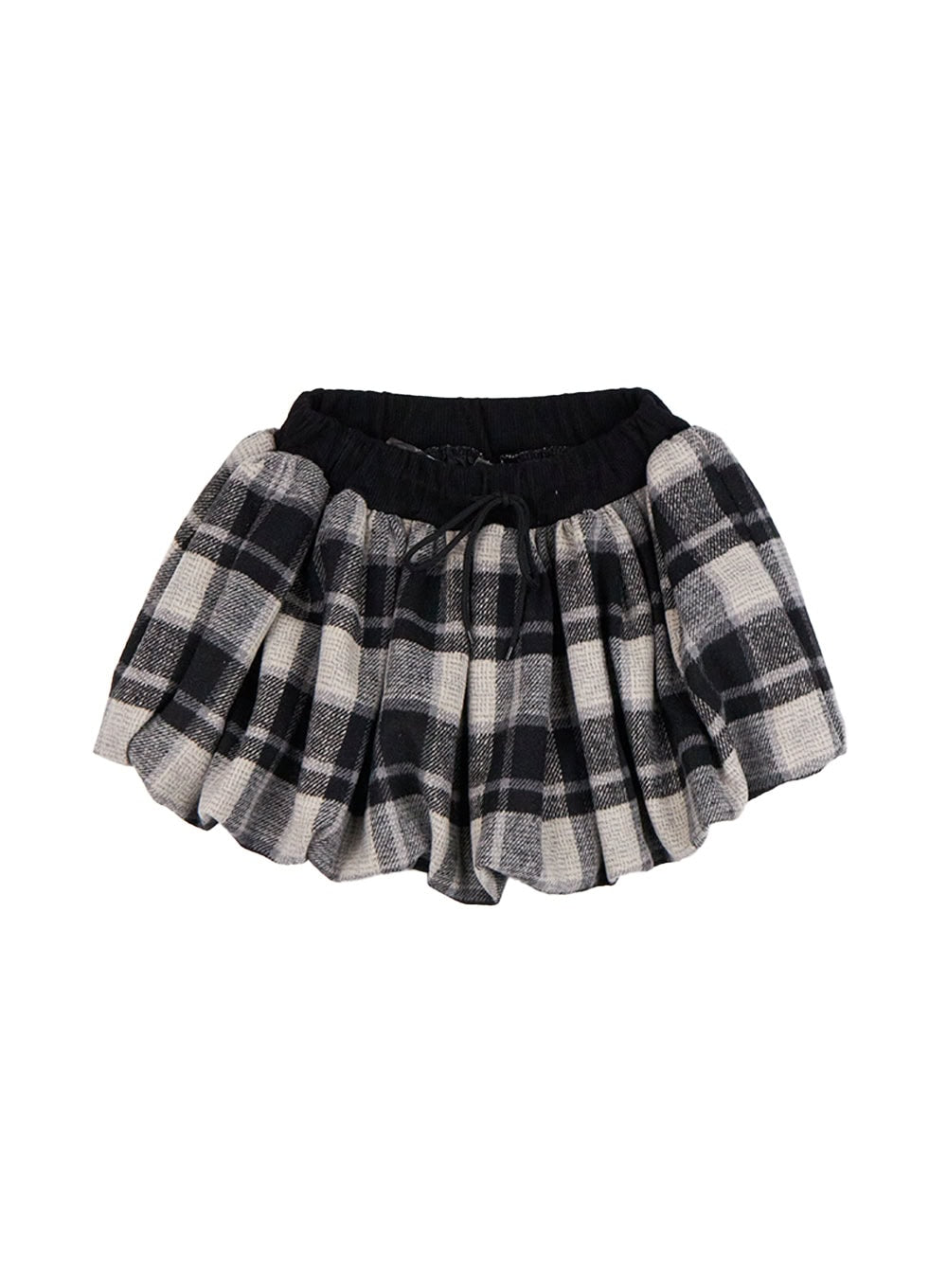 Checkered Print Mini Skirt CN426