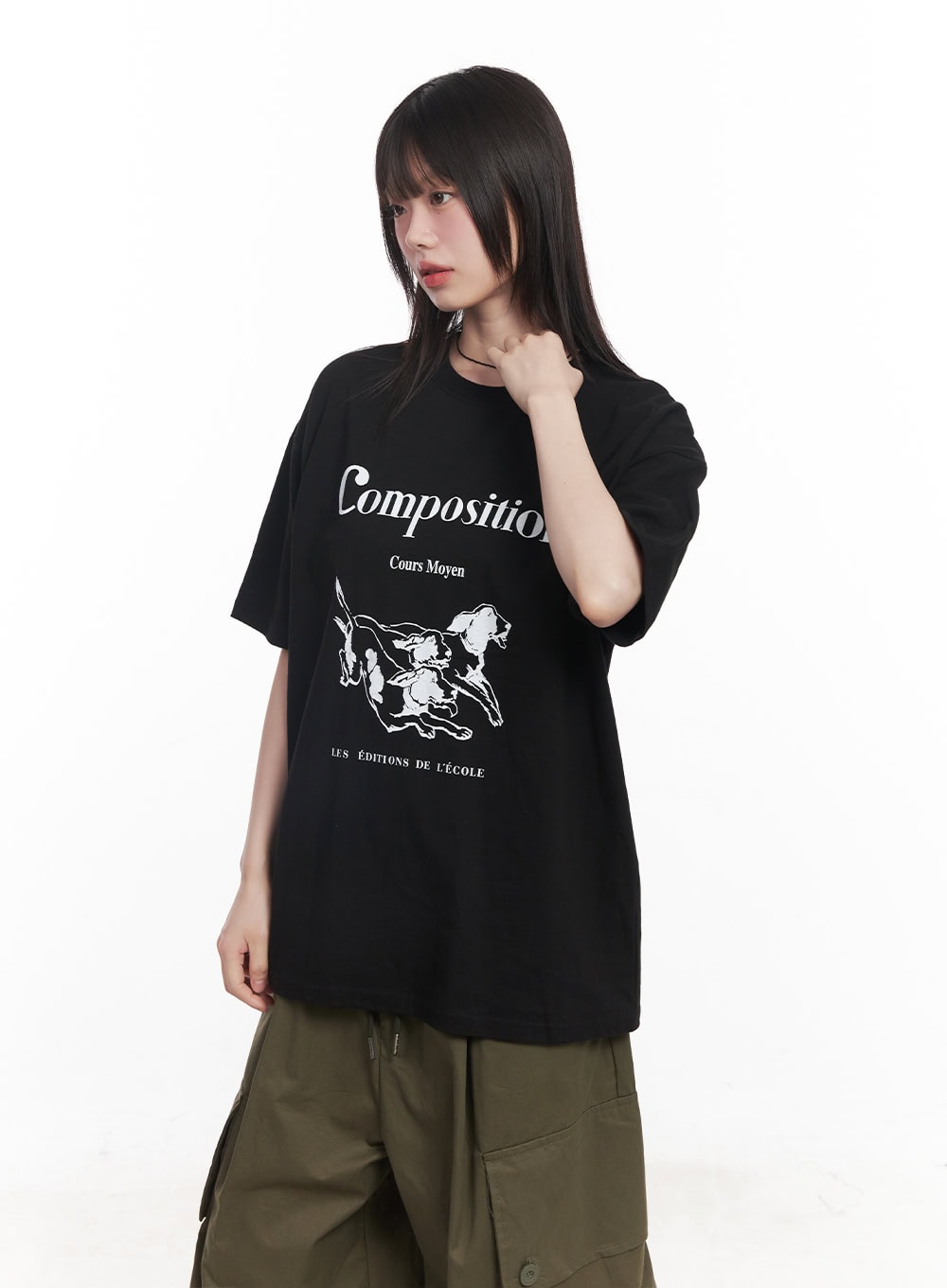 Graphic Oversized T-Shirt CY520