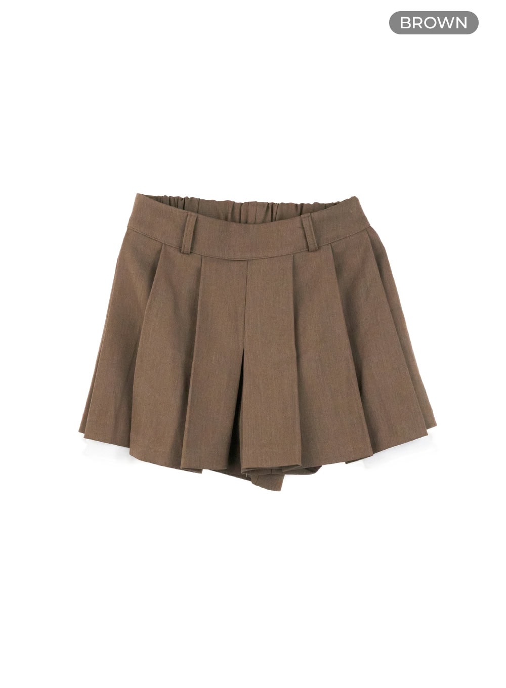 Pleated Mini Shorts CL412