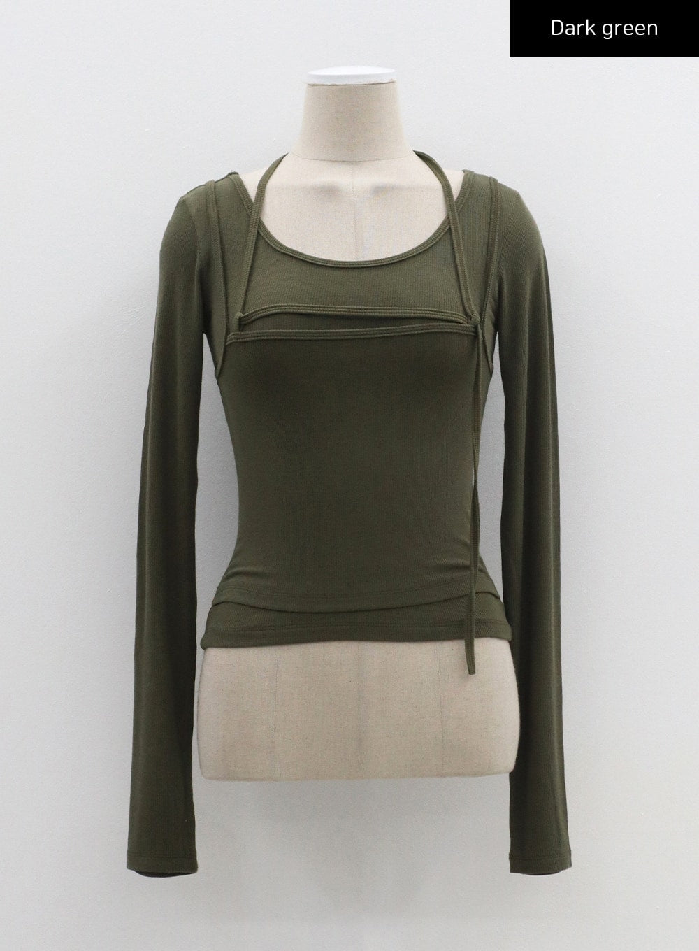 Layered Neck Strap Top CM307