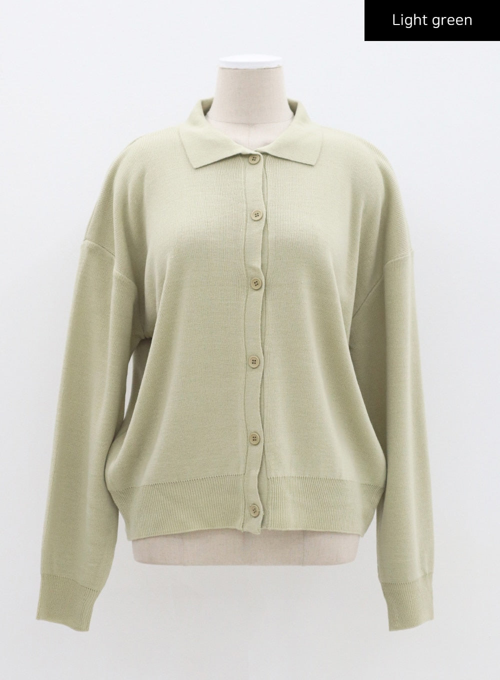 Button Collar Cardigan CM315