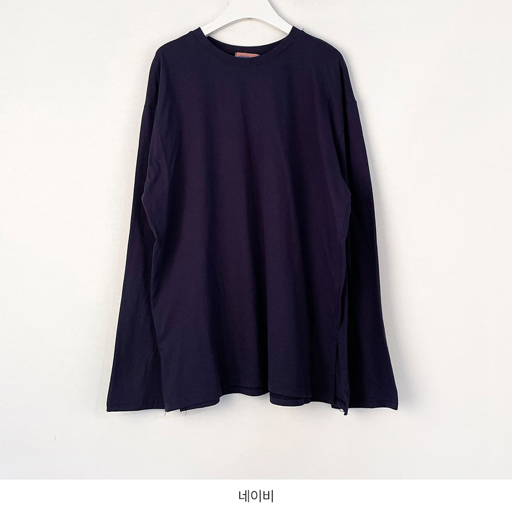 Side Slit Layered Basic T