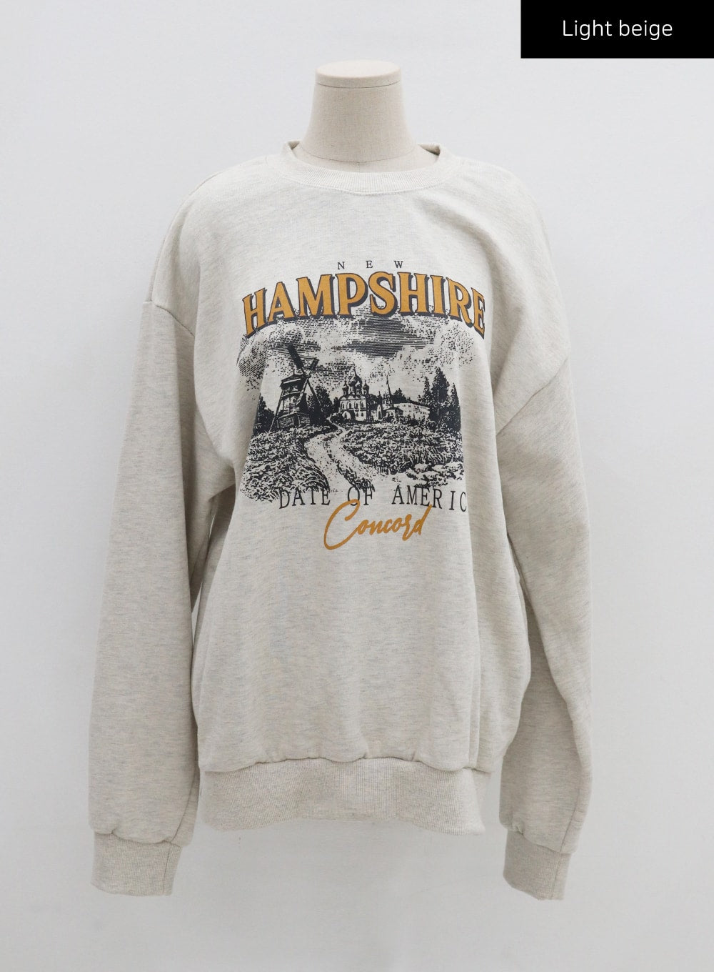 Printing Loose Fit Sweatshirt CG12