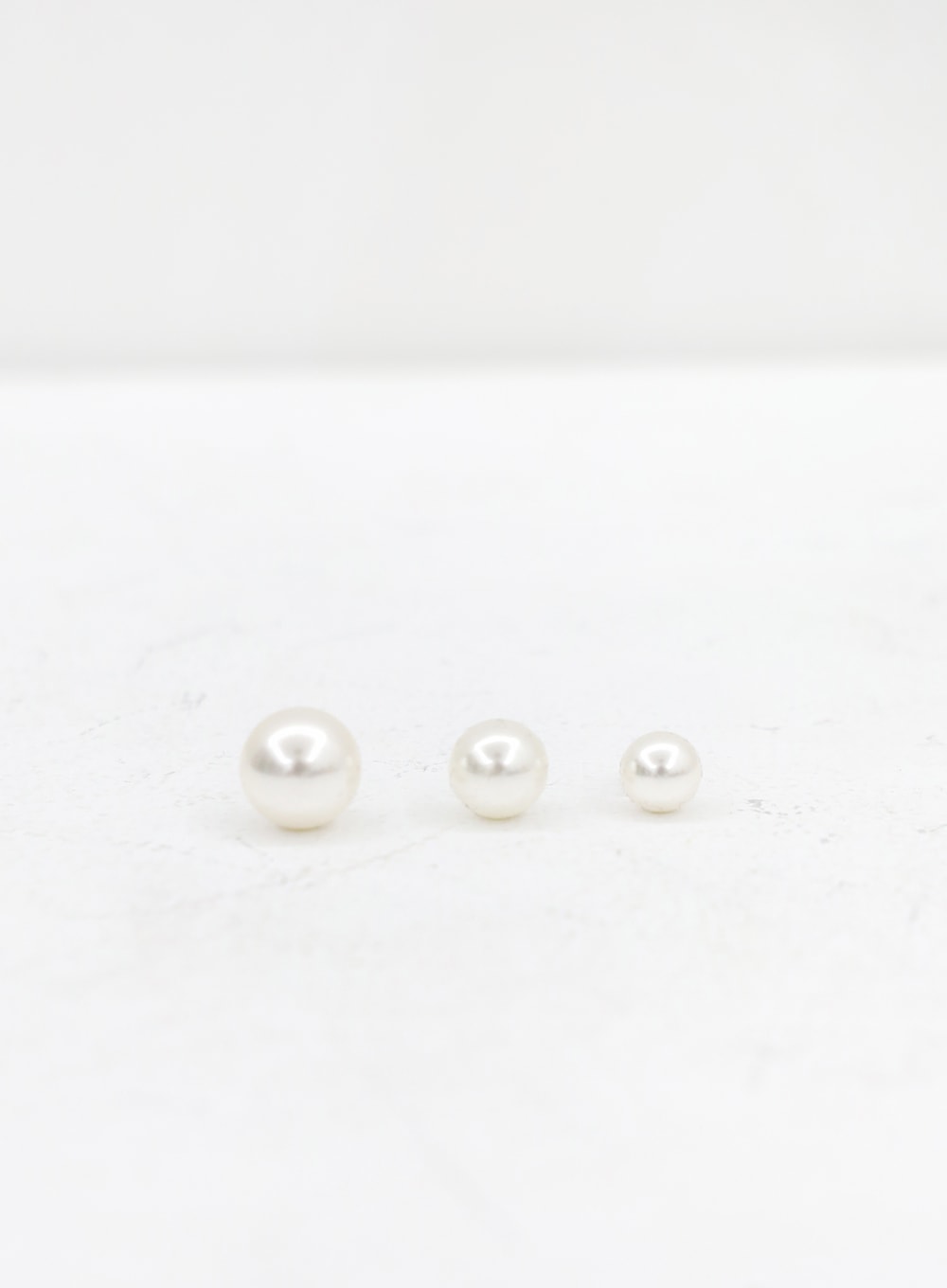 Simple Pearl Earrings Set OU7