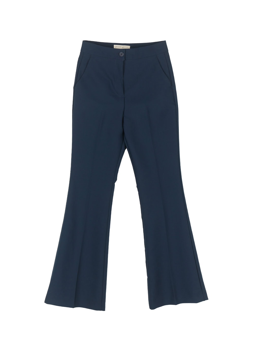Slim-Fit Flared Trousers CY519