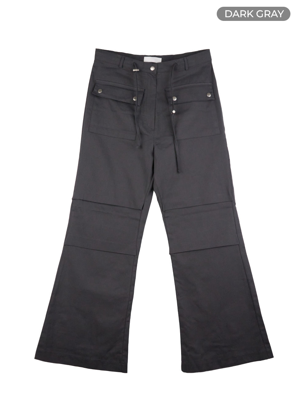 String Boot-Cut Parachuate Pants CS430