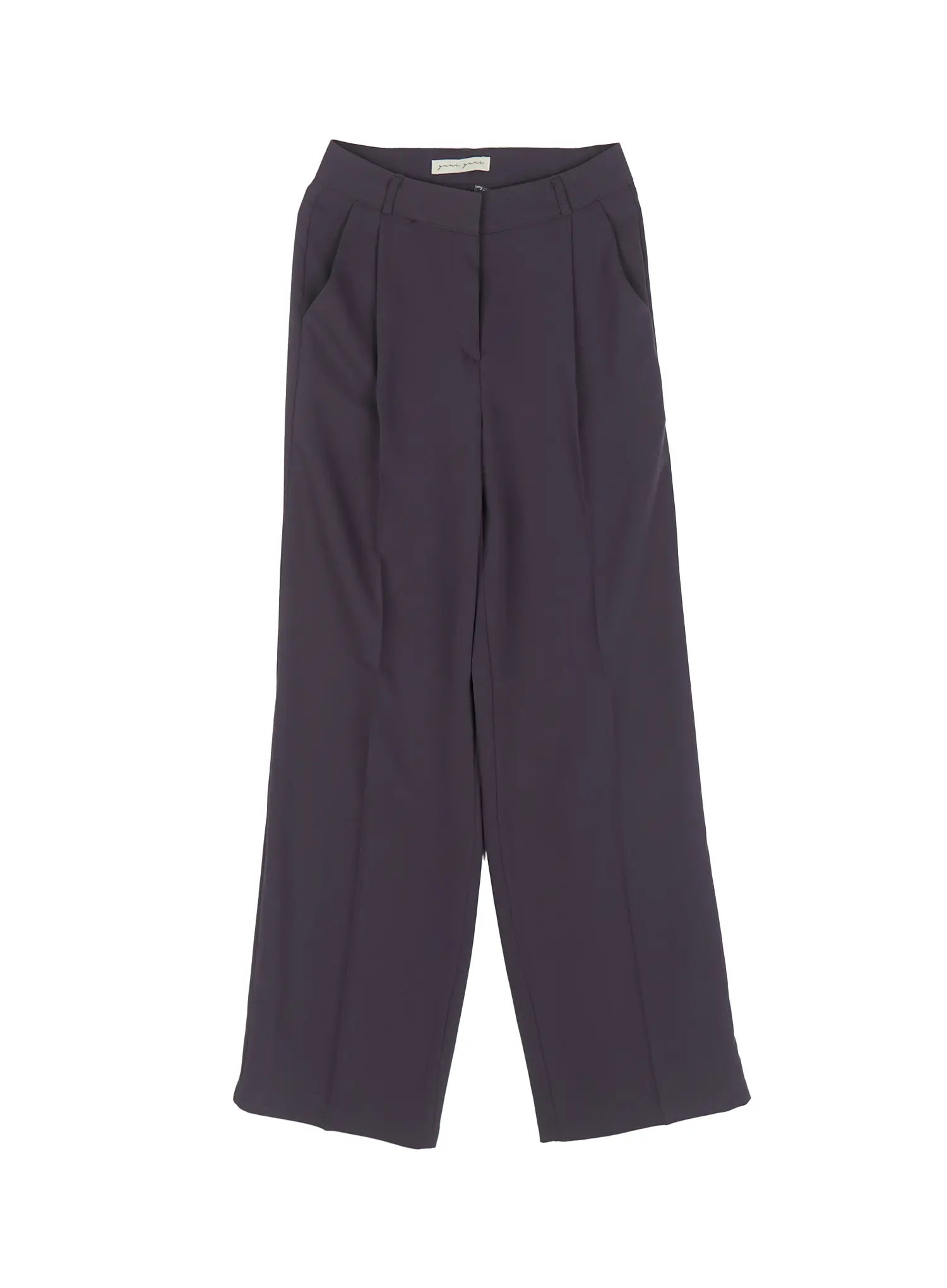 Pintuck Wide-Fit Pants CU513