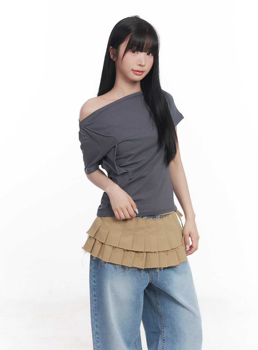 Essential Off-Shoulder Top CY527