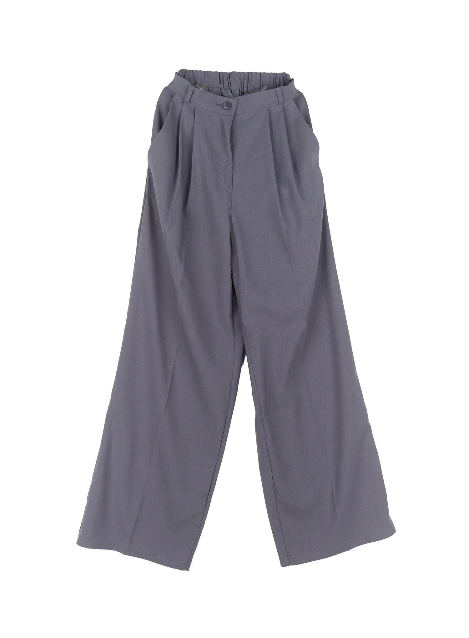 Pintuck Tailored Slacks CU523