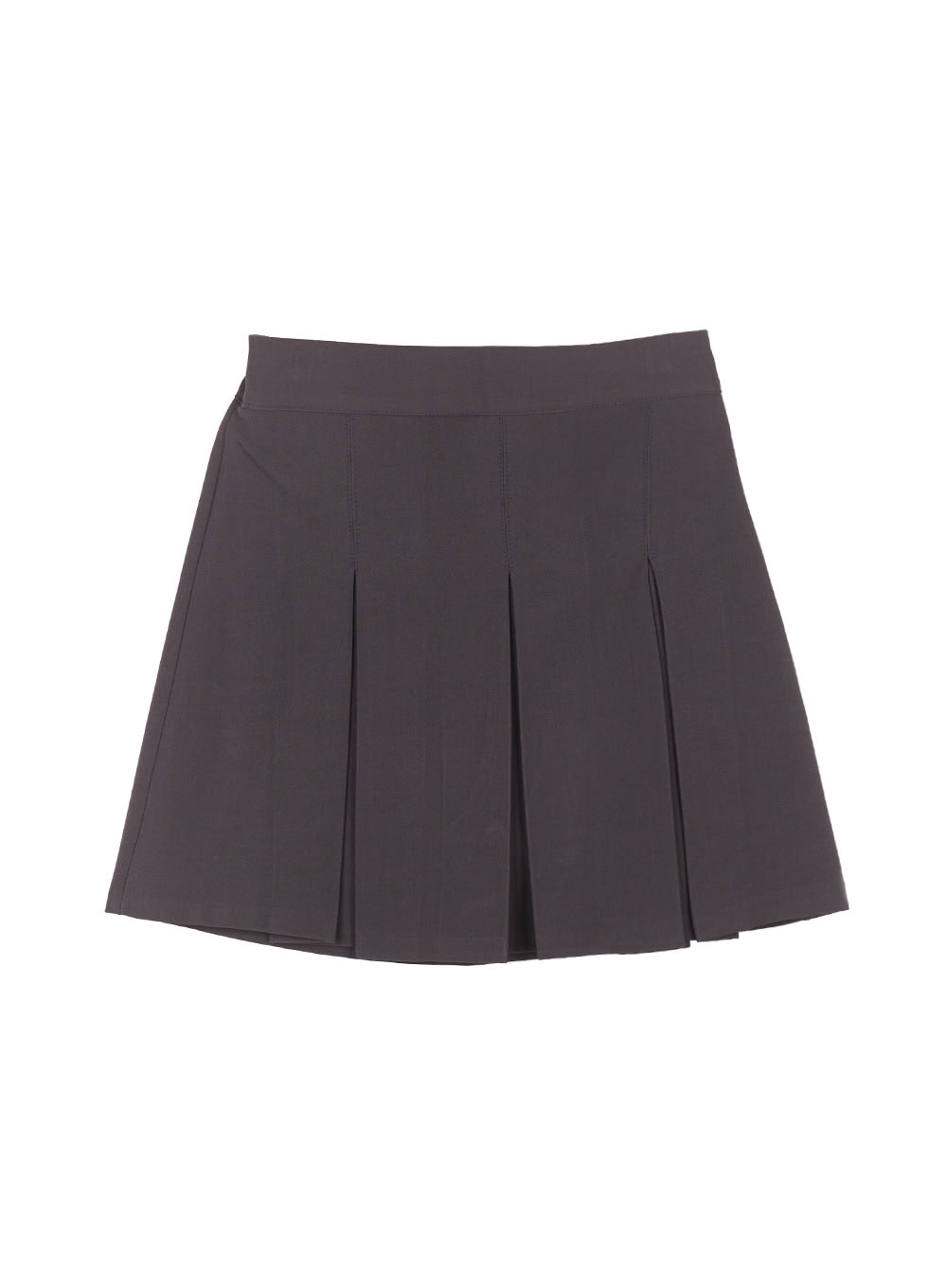 High-Waisted Pleated Mini Skirt CA502