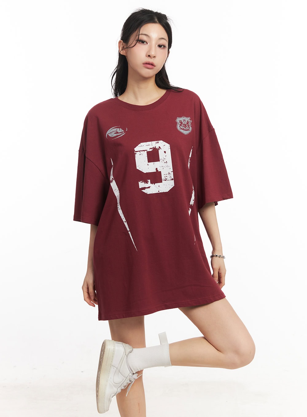 Logo Graphic Oversize T-Shirt CA516