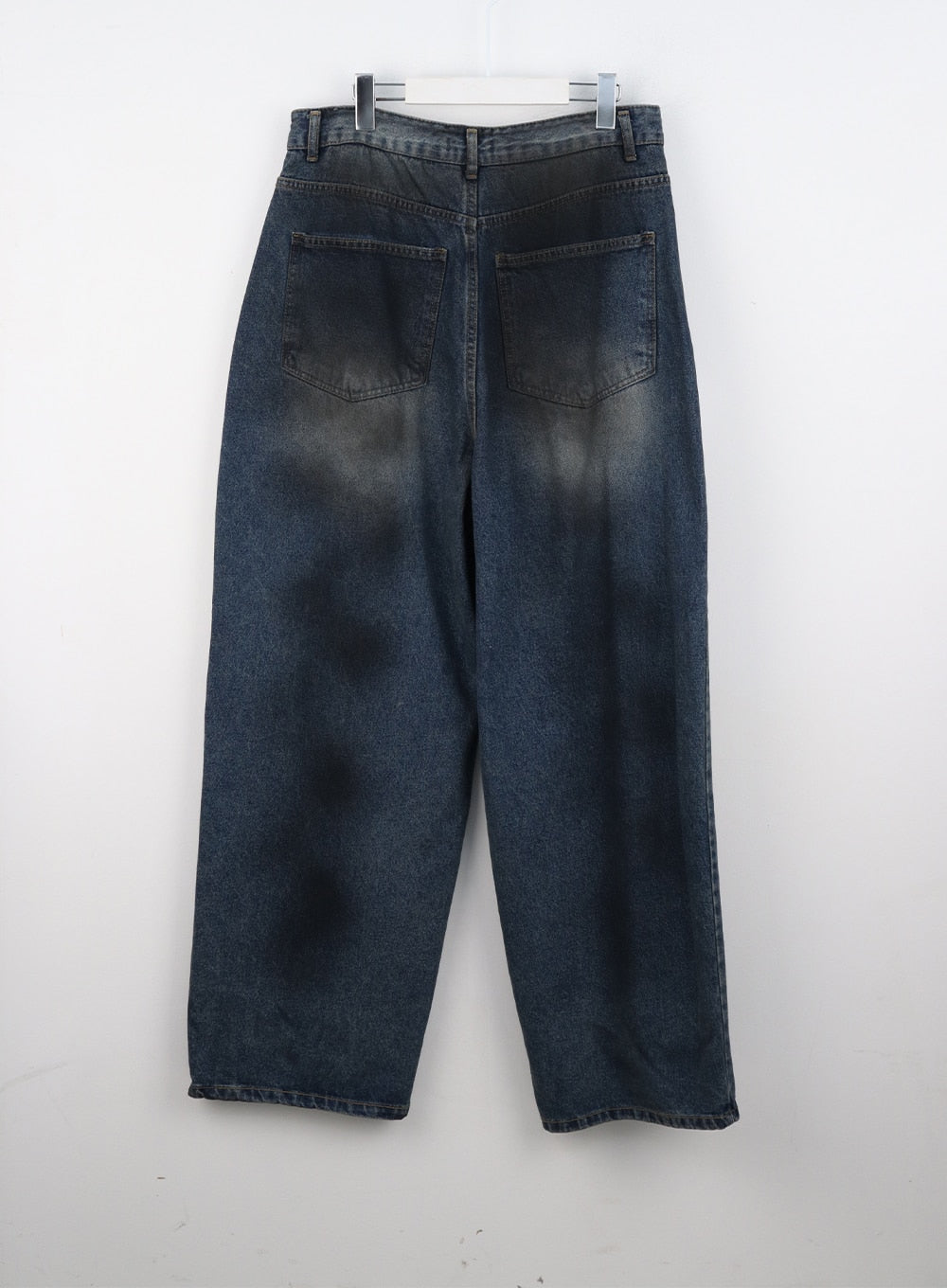 Tie-Dye Washed Wide Leg Jeans CS320