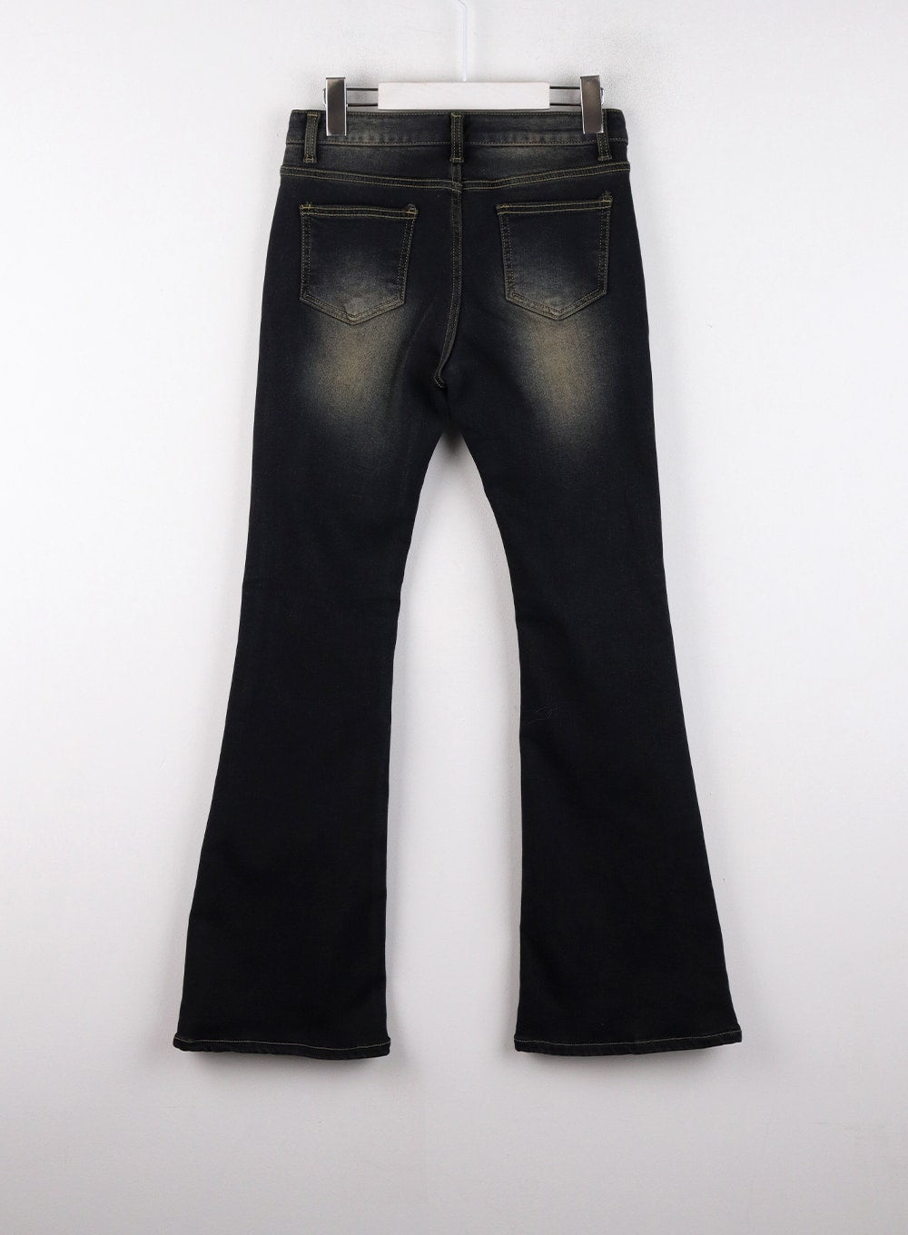 Washed Low Rise Bootcut Jeans CD308