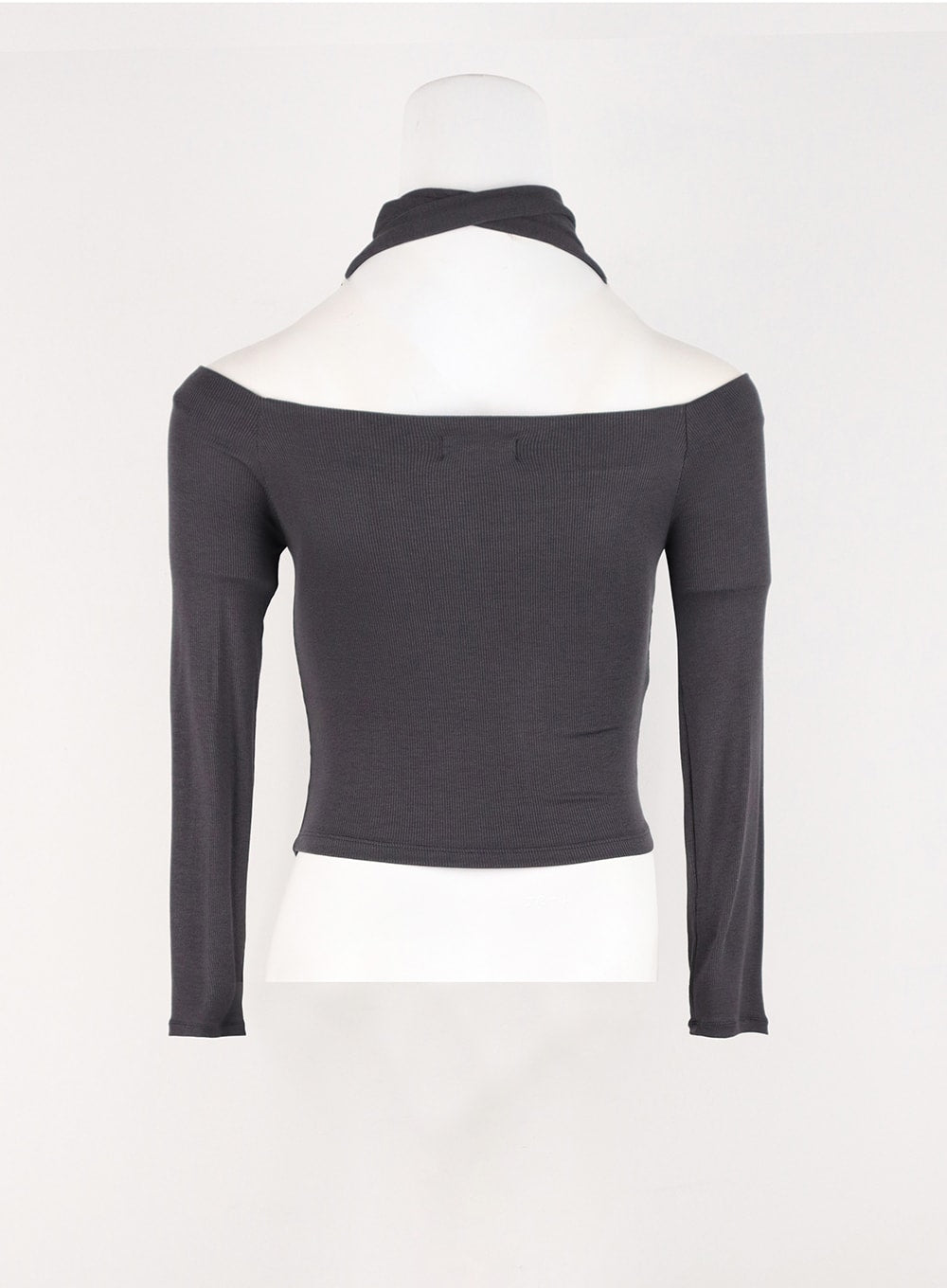 Off-Shoulder Skinny Scarf Set IN301