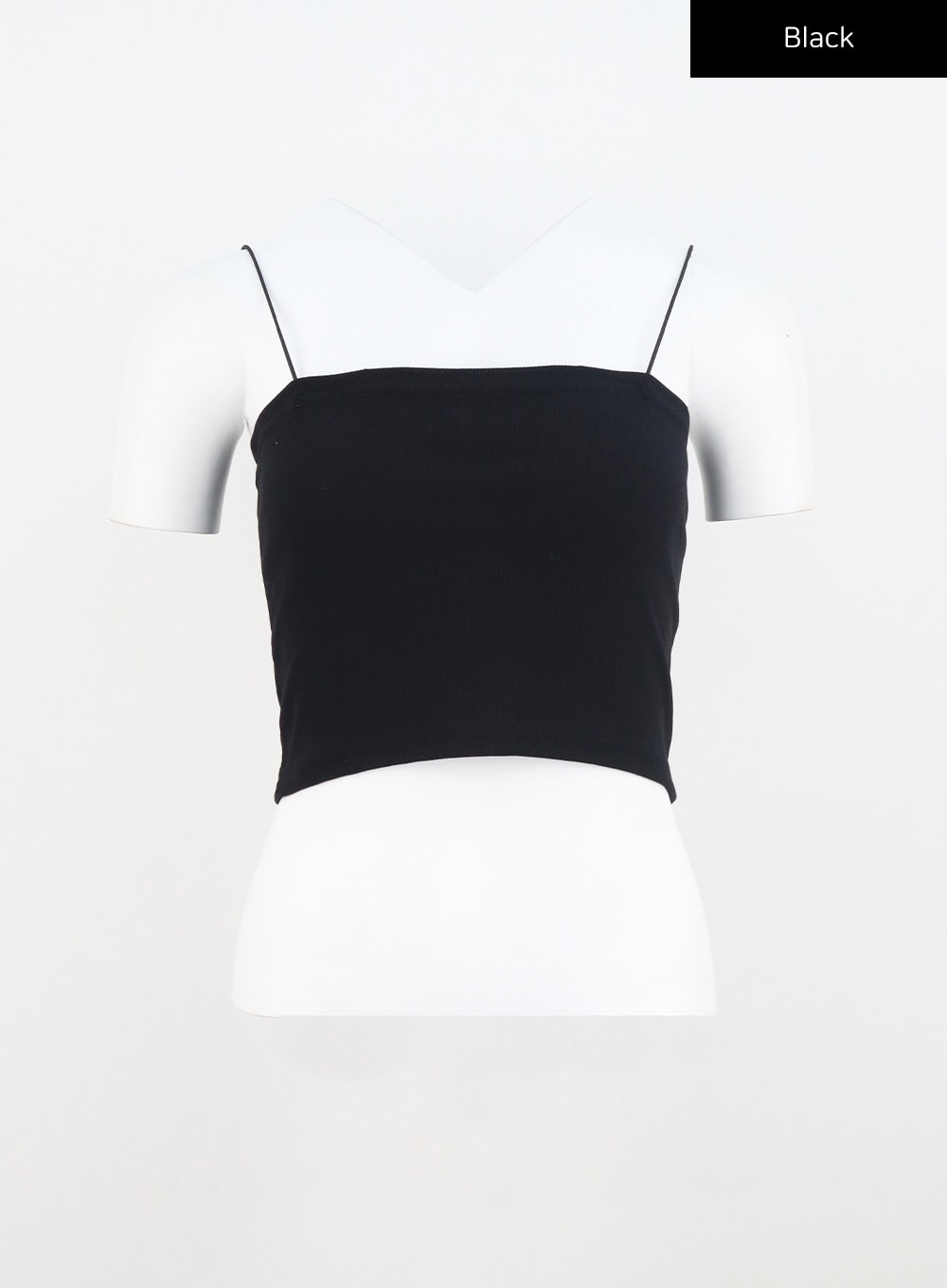 Thin Strap Cropped Top CU320