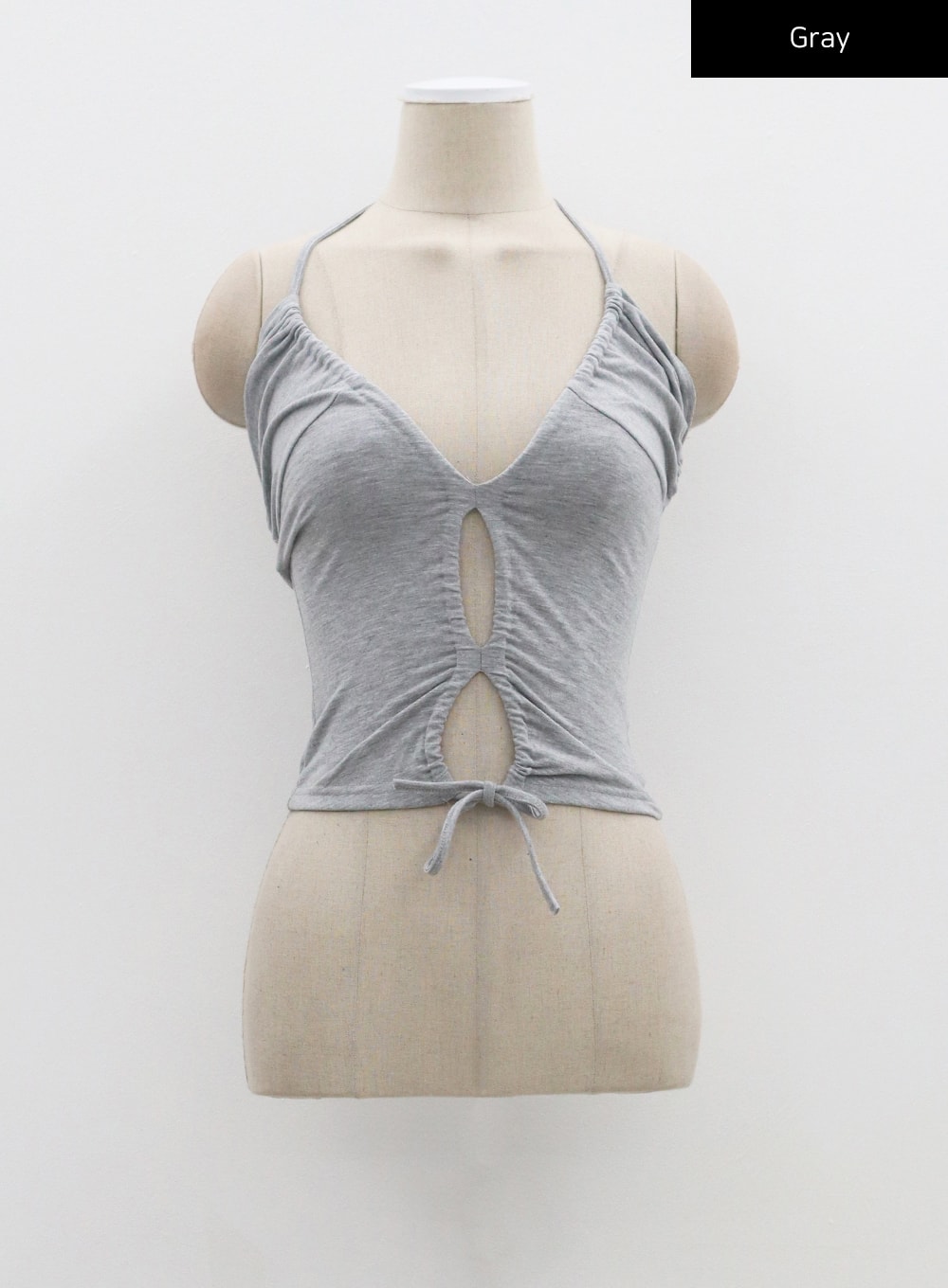 Neck strap Cropped Top CF309