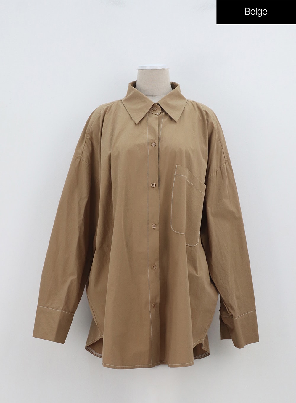 Cotton Oversized Shirt OA307