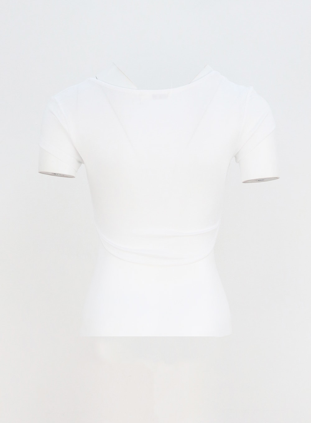 Square Neck Cropped Tee CY312