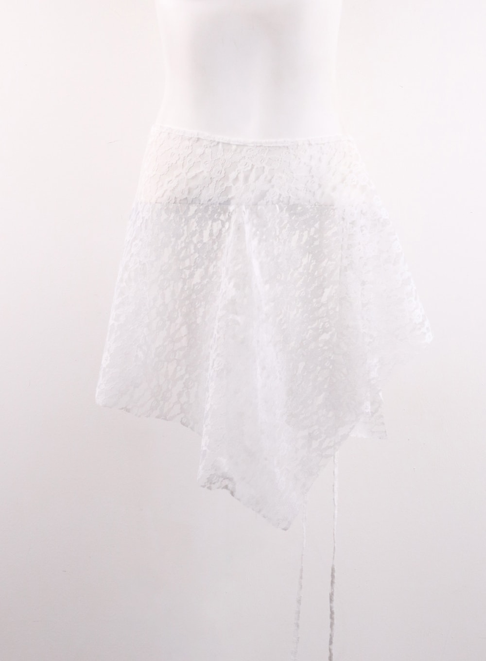 Floral Lace Mini Wrap Skirt CF401